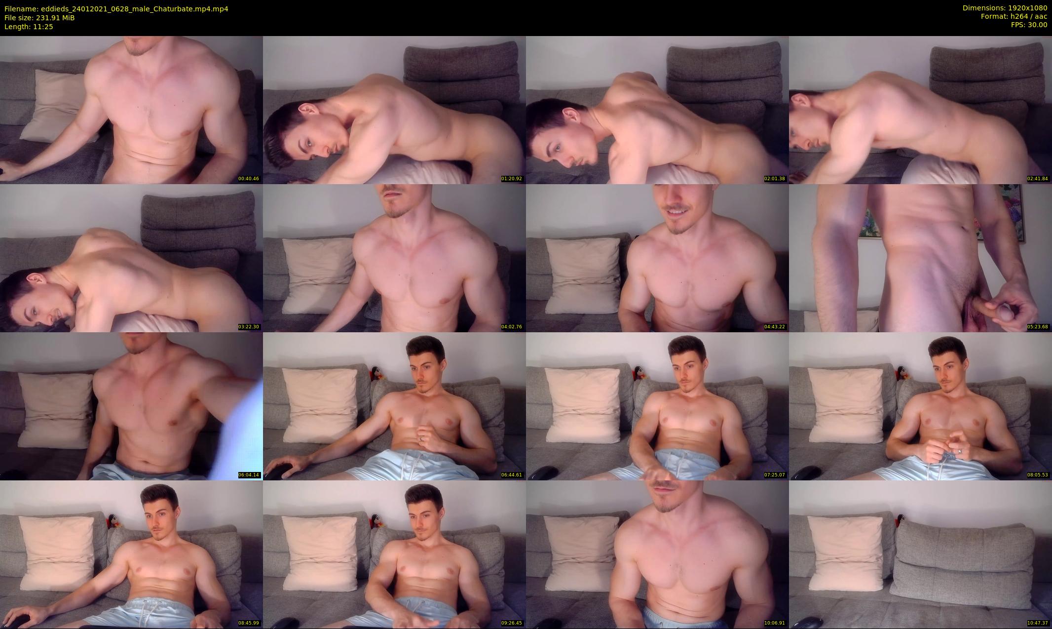 eddieds — 12 minute Chaturbate male cam show recording, 1080p, Jan 24, 2021