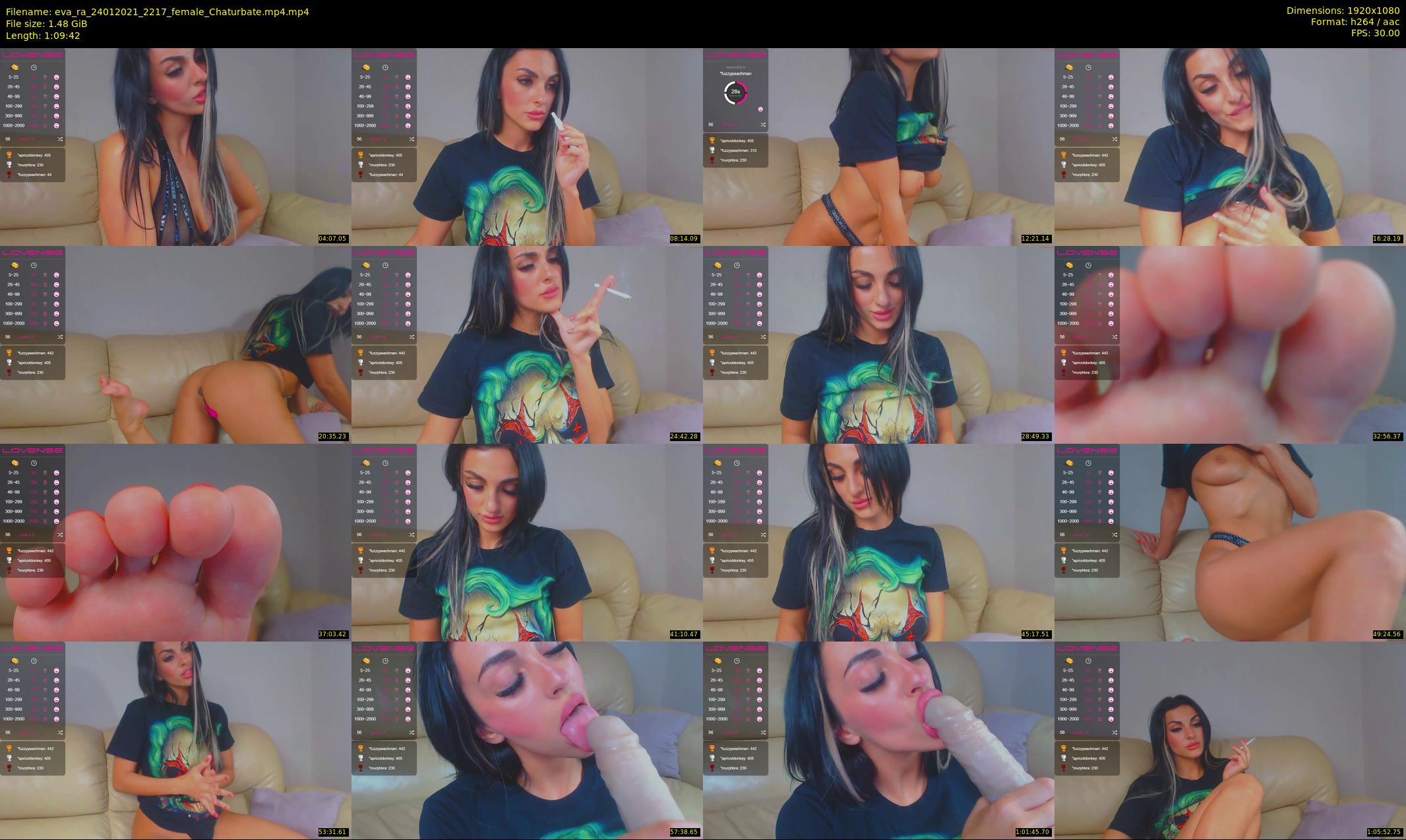 eva_ra — 70 minute Chaturbate female cam show recording, 1080p, Jan 24, 2021