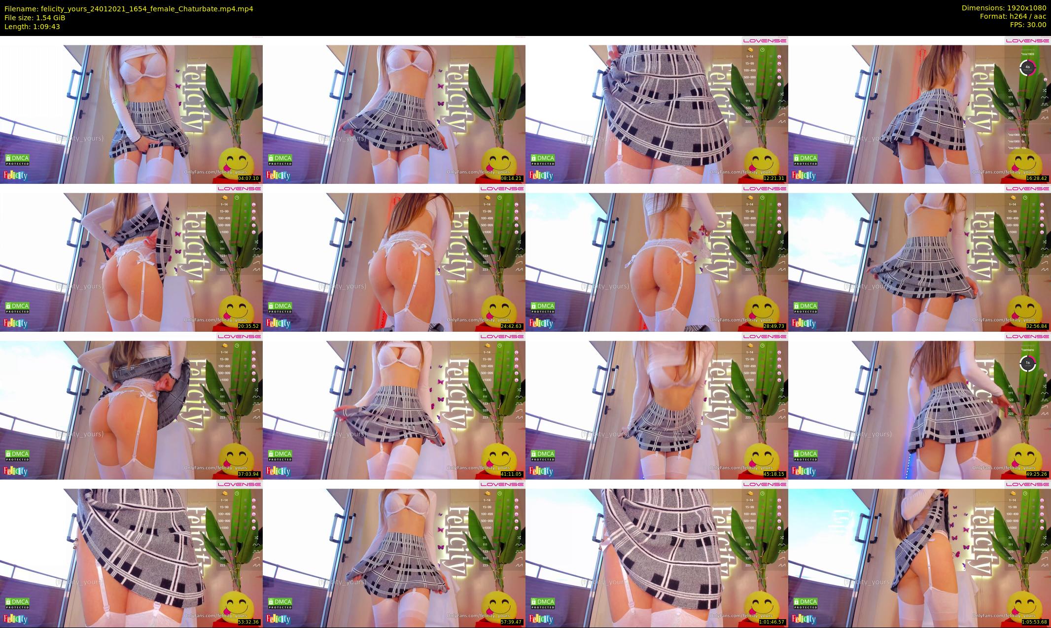 felicity_yours — 70 minute Chaturbate female cam show recording, 1080p, Jan 24, 2021