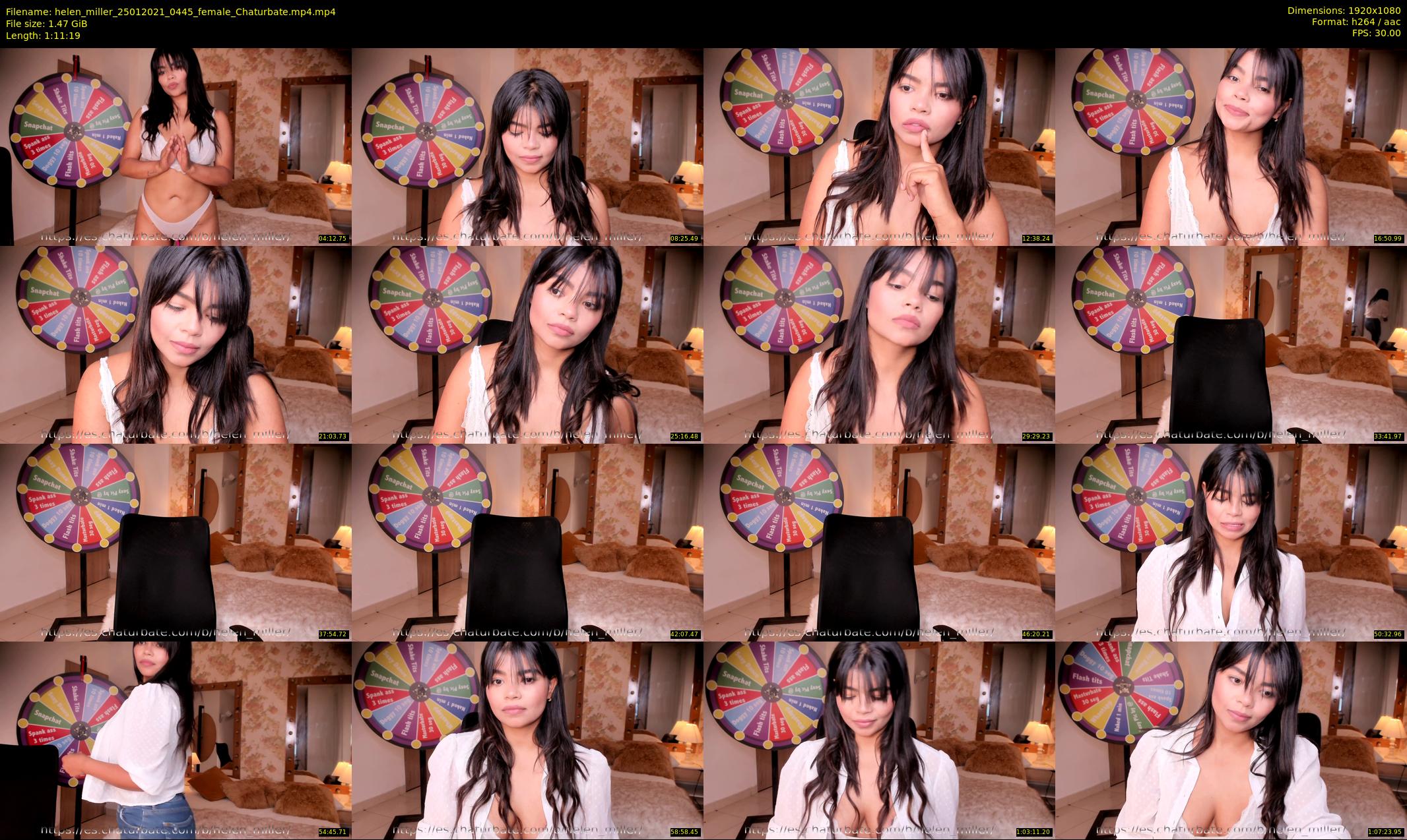 helen_miller — 72 minute Chaturbate female cam show recording, 1080p, Jan 25, 2021