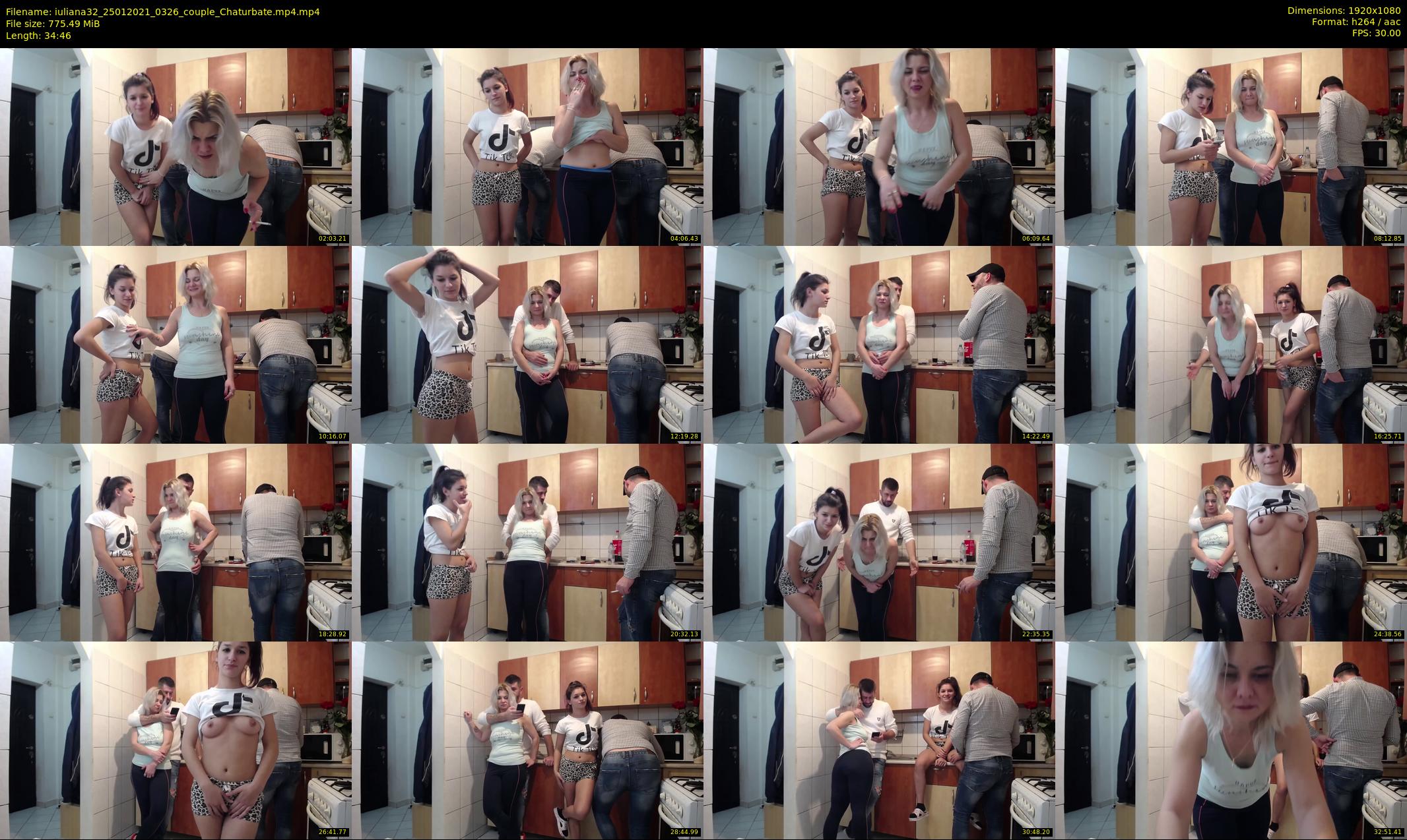 iuliana32 — 35 minute Chaturbate couple cam show recording, 1080p, Jan 25, 2021