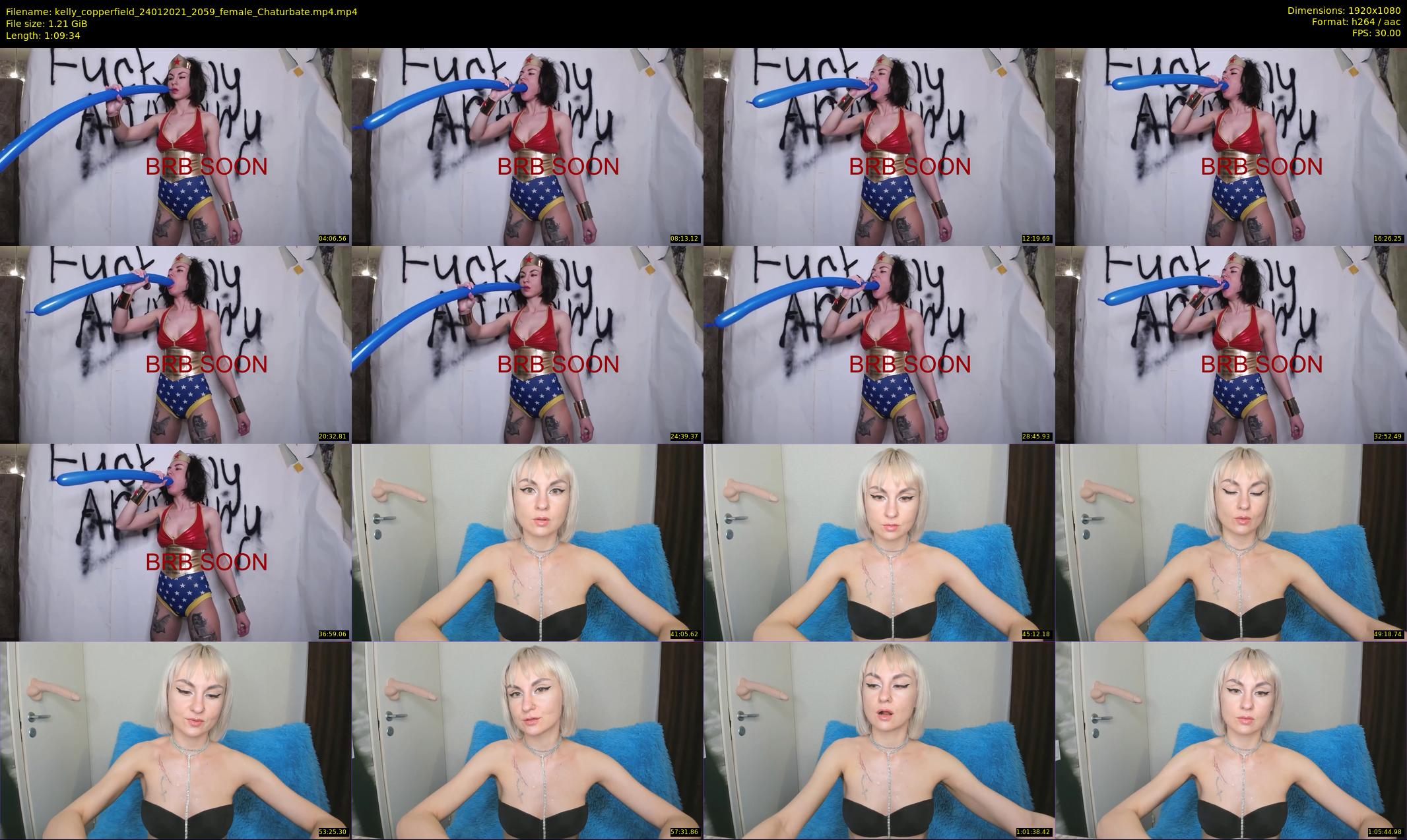 kelly_copperfield — 70 minute Chaturbate female cam show recording, 1080p, Jan 24, 2021
