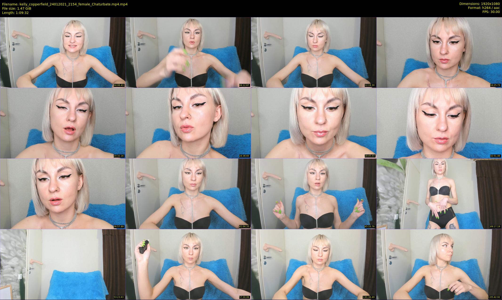 kelly_copperfield — 70 minute Chaturbate female cam show recording, 1080p, Jan 24, 2021