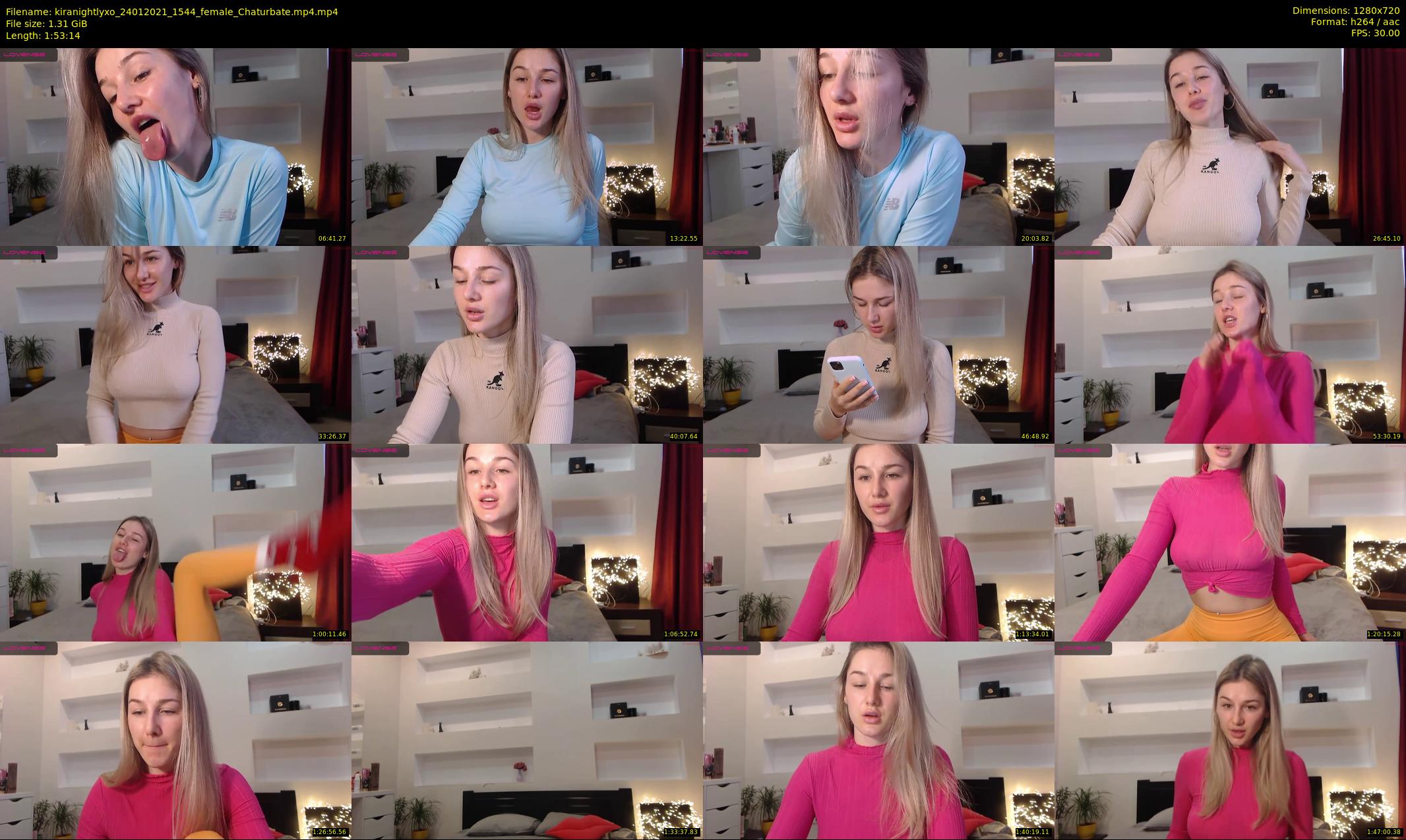 kiranightlyxo — 114 minute Chaturbate female cam show recording, 720p, Jan 24, 2021
