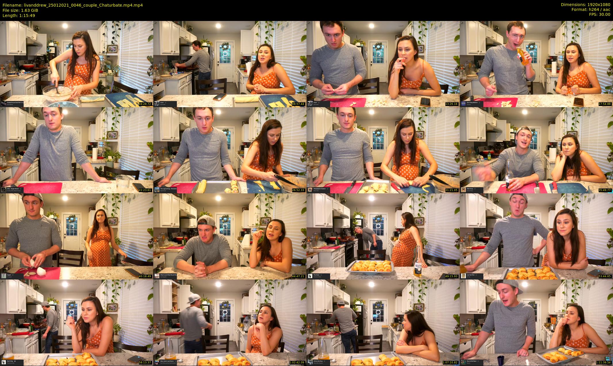 livanddrew — 76 minute Chaturbate couple cam show recording, 1080p, Jan 25, 2021