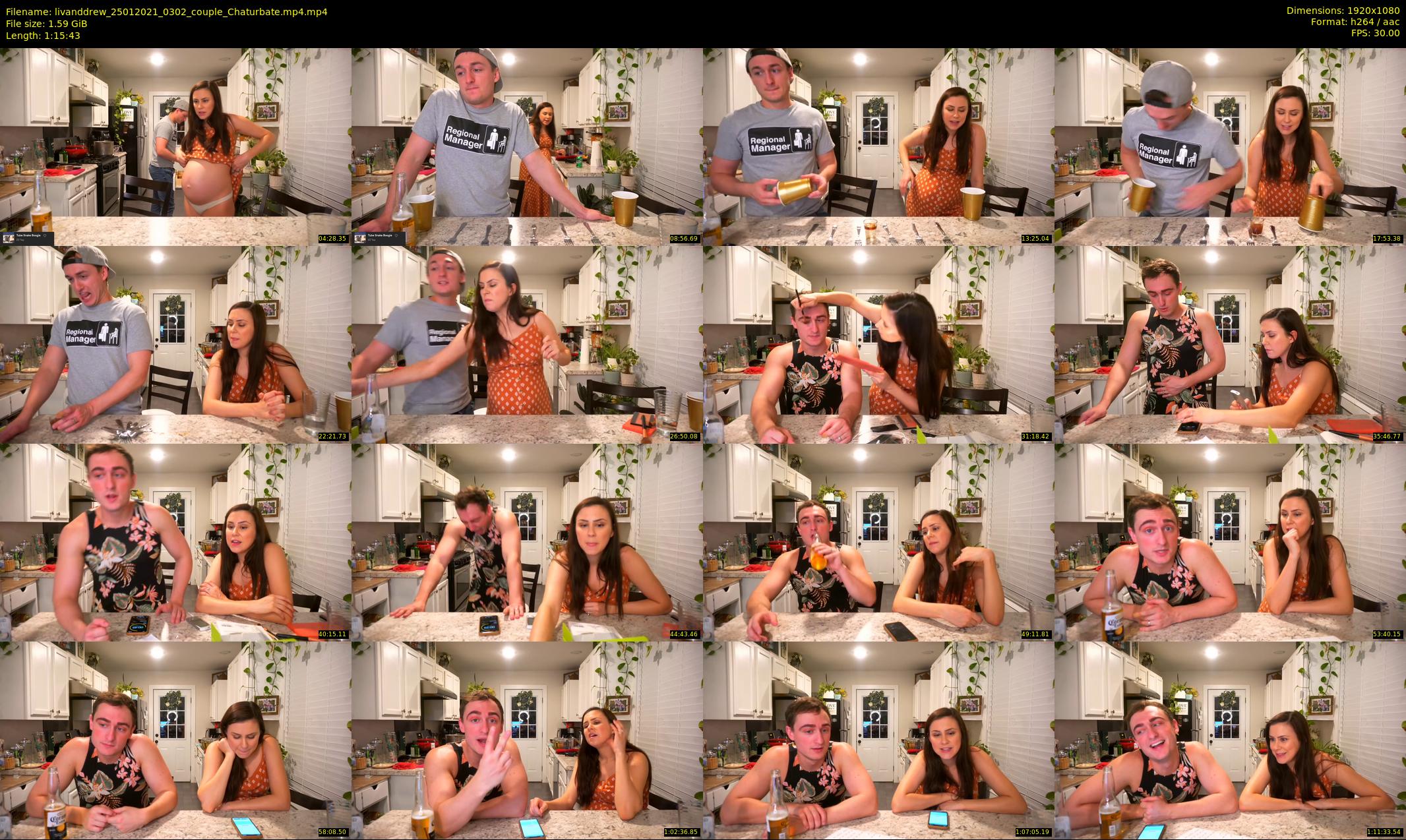 livanddrew — 76 minute Chaturbate couple cam show recording, 1080p, Jan 25, 2021