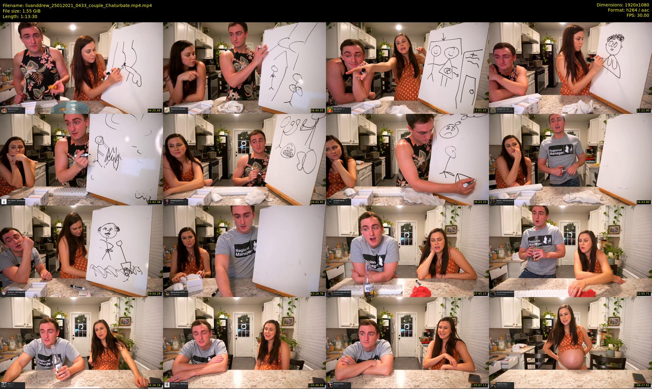 livanddrew — 74 minute Chaturbate couple cam show recording, 1080p, Jan 25, 2021