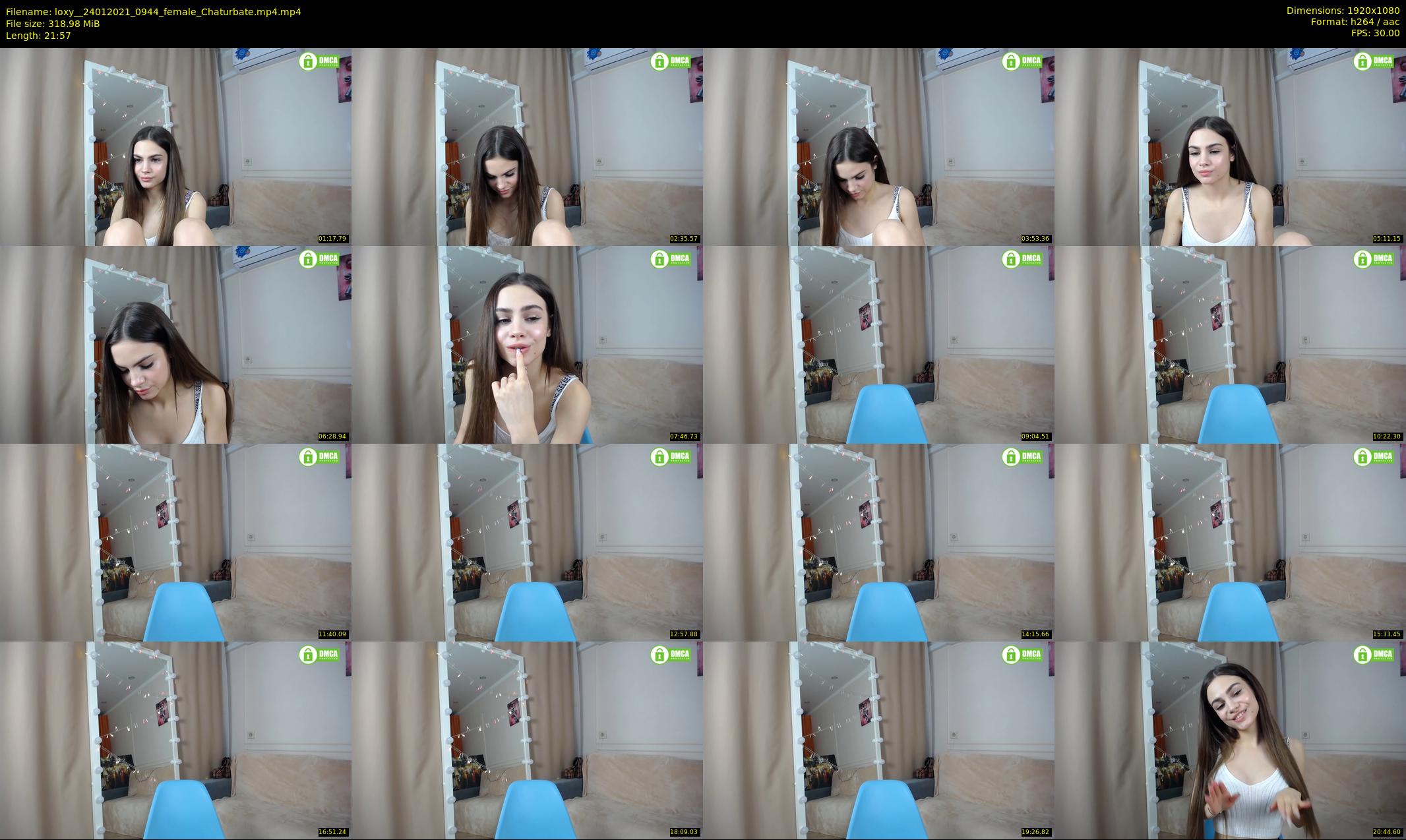 loxy_ — 22 minute Chaturbate female cam show recording, 1080p, Jan 24, 2021