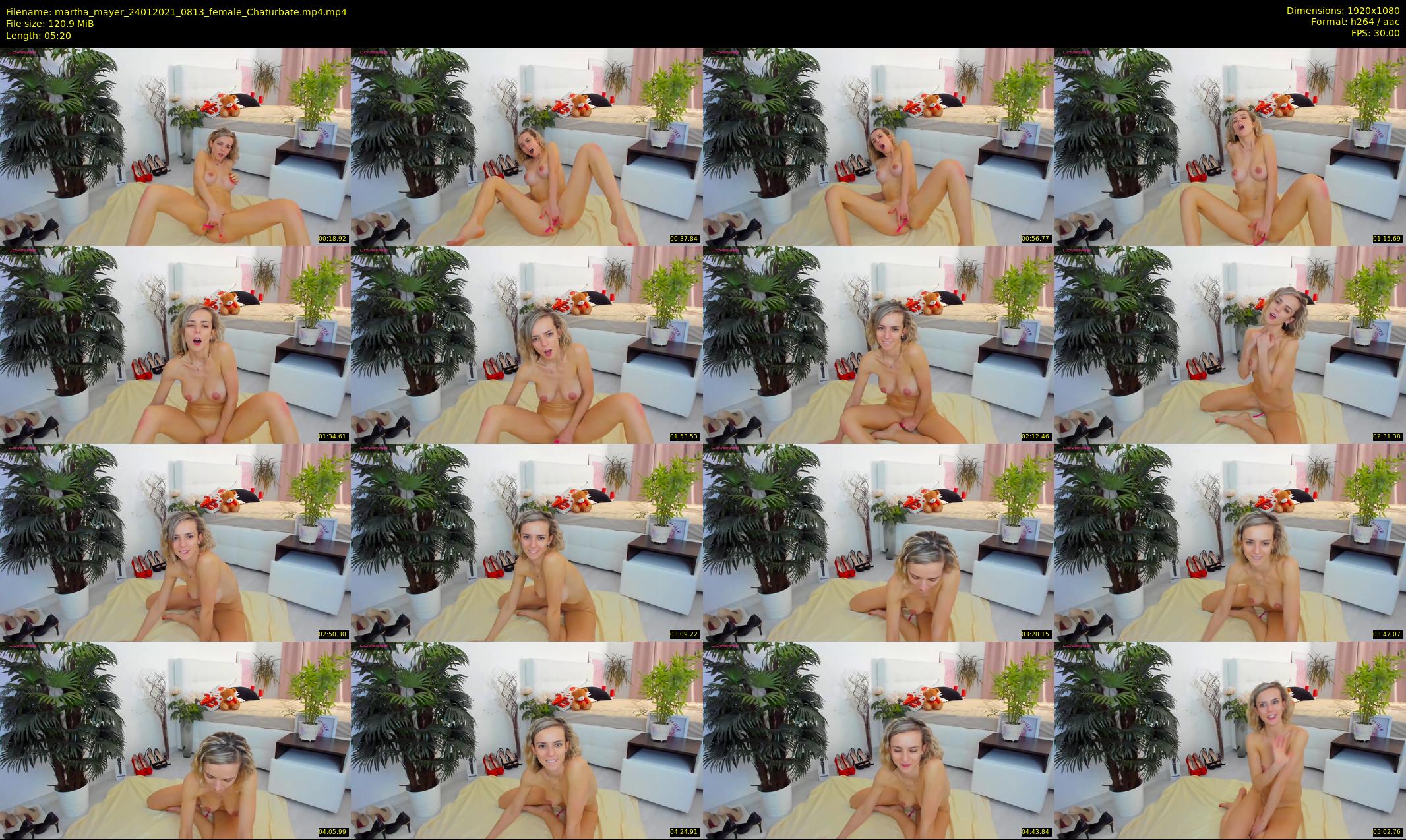 martha_mayer — 6 minute Chaturbate female cam show recording, 1080p, Jan 24, 2021