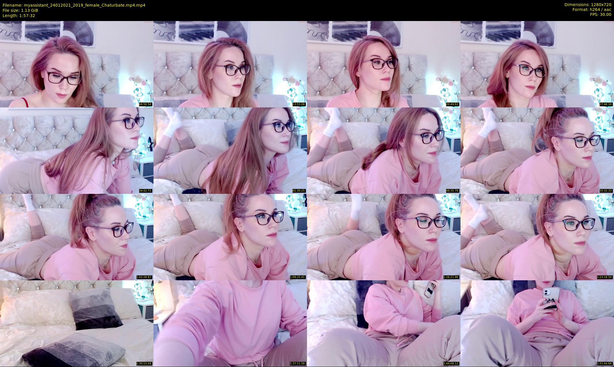 myassistant — 118 minute Chaturbate female cam show recording, 720p, Jan 24, 2021