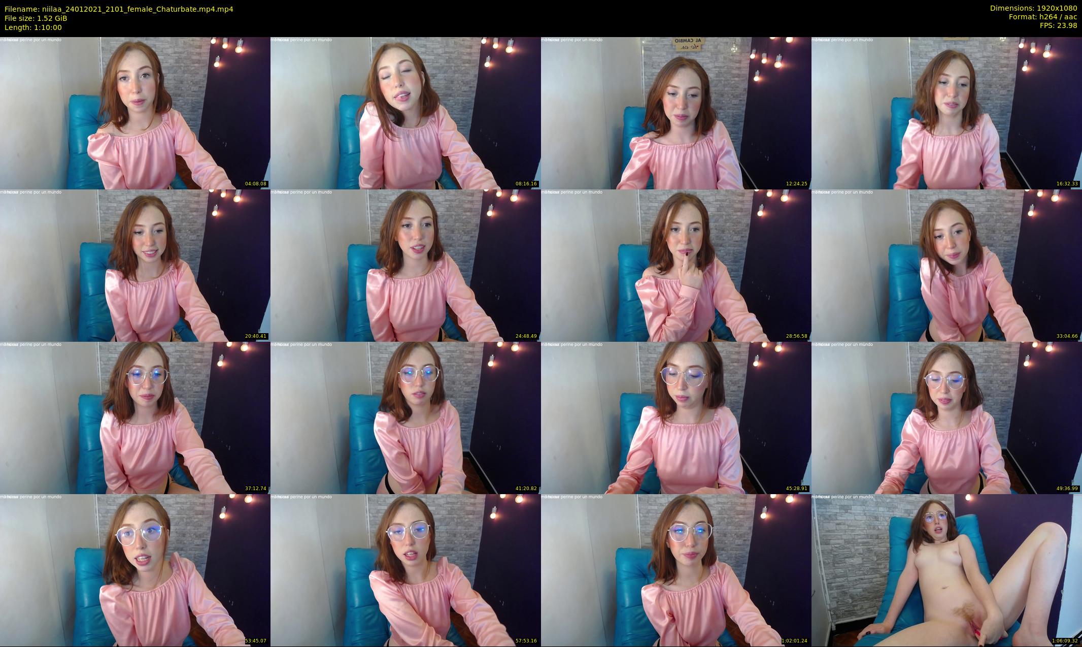 niilaa — 70 minute Chaturbate female cam show recording, 1080p, Jan 24, 2021