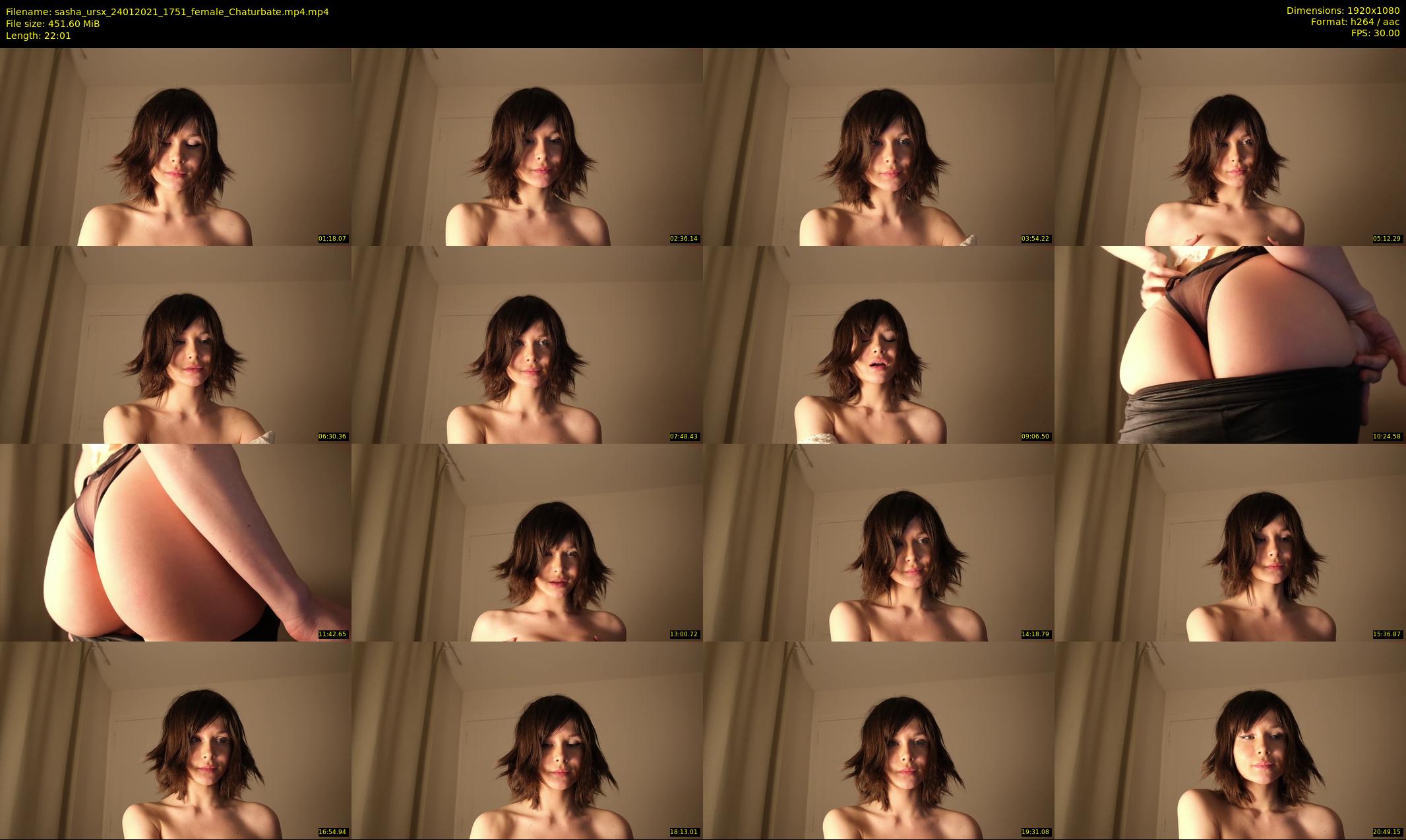 sasha_ursx — 23 minute Chaturbate female cam show recording, 1080p, Jan 24, 2021