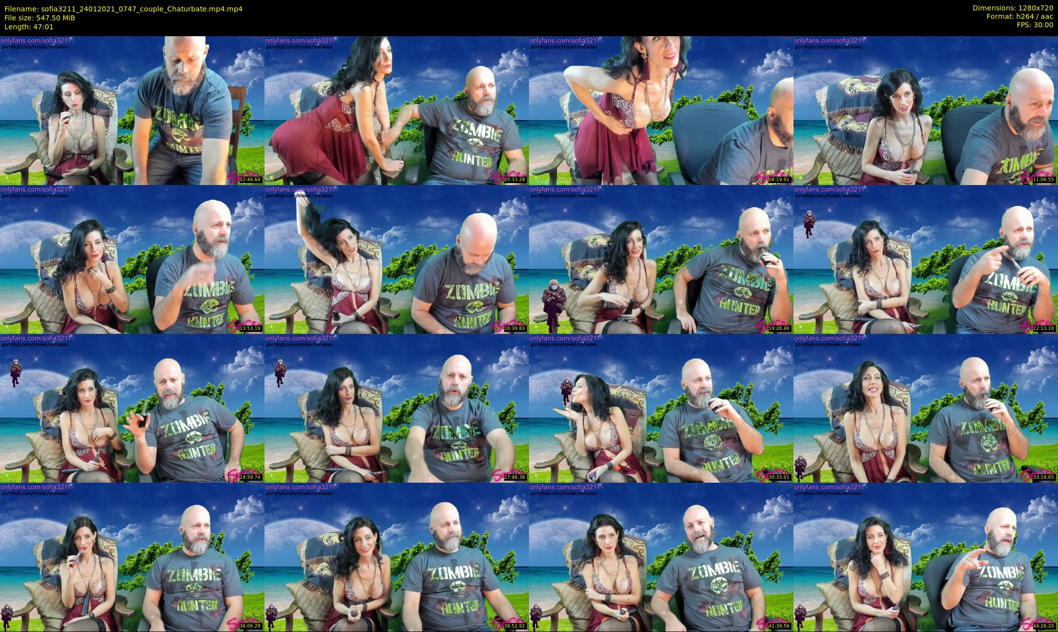 sofia3211 — 48 minute Chaturbate couple cam show recording, 720p, Jan 24, 2021