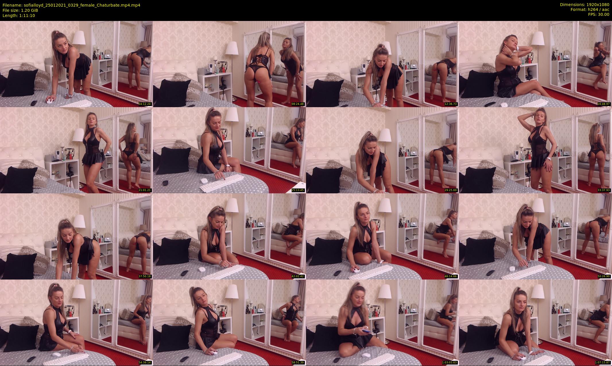sofialloyd — 72 minute Chaturbate female cam show recording, 1080p, Jan 25, 2021