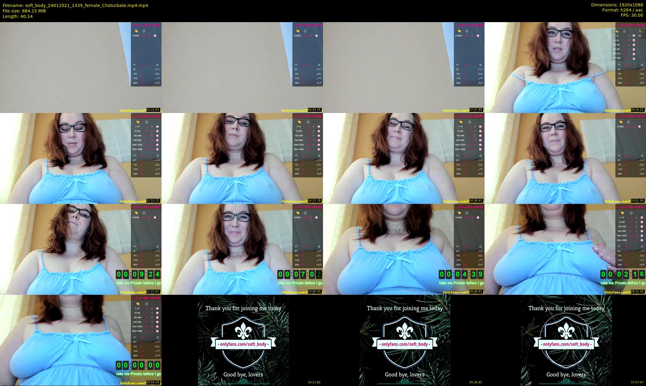 soft_body — 41 minute Chaturbate female cam show recording, 1080p, Jan 24, 2021