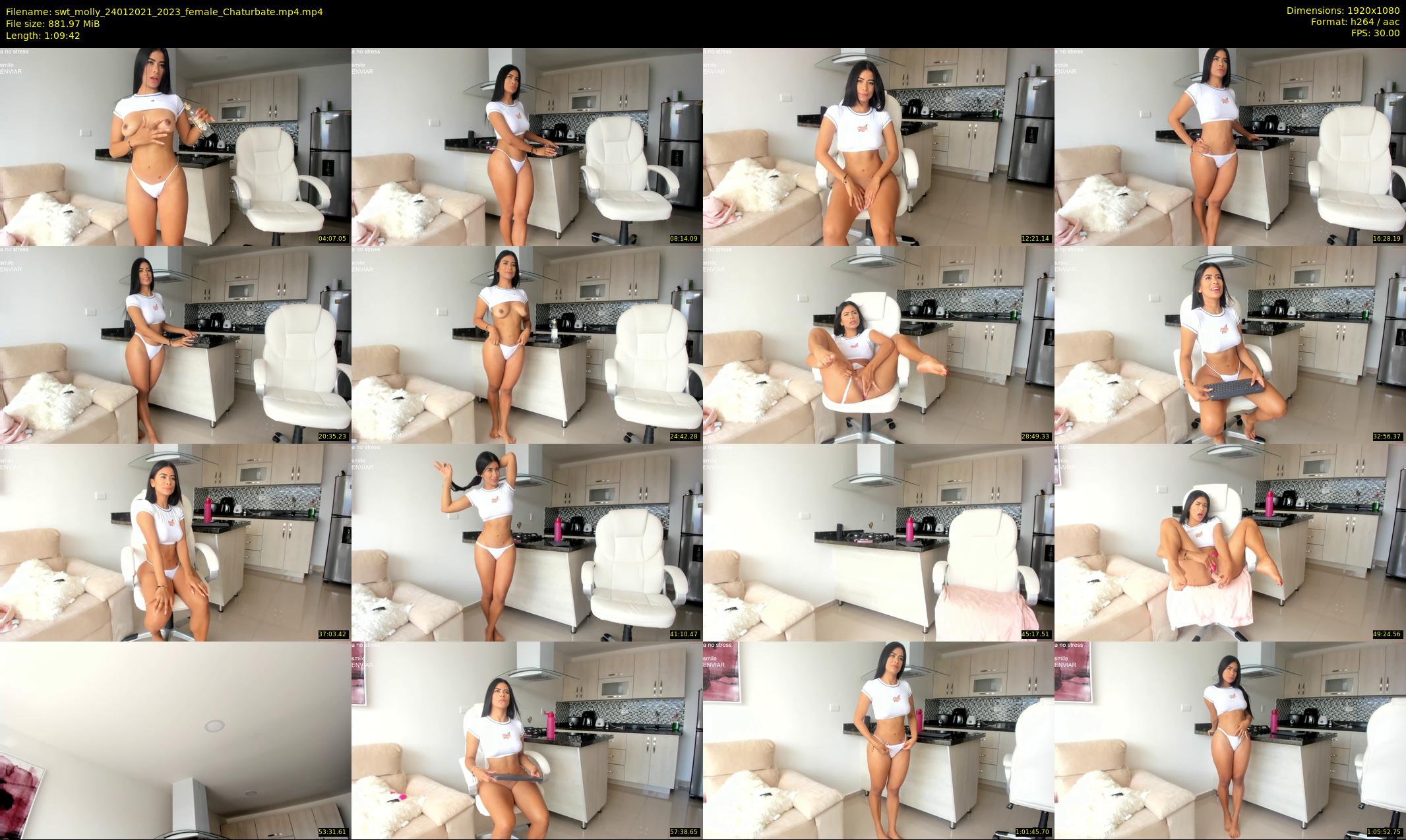 swt_molly — 70 minute Chaturbate female cam show recording, 1080p, Jan 24, 2021