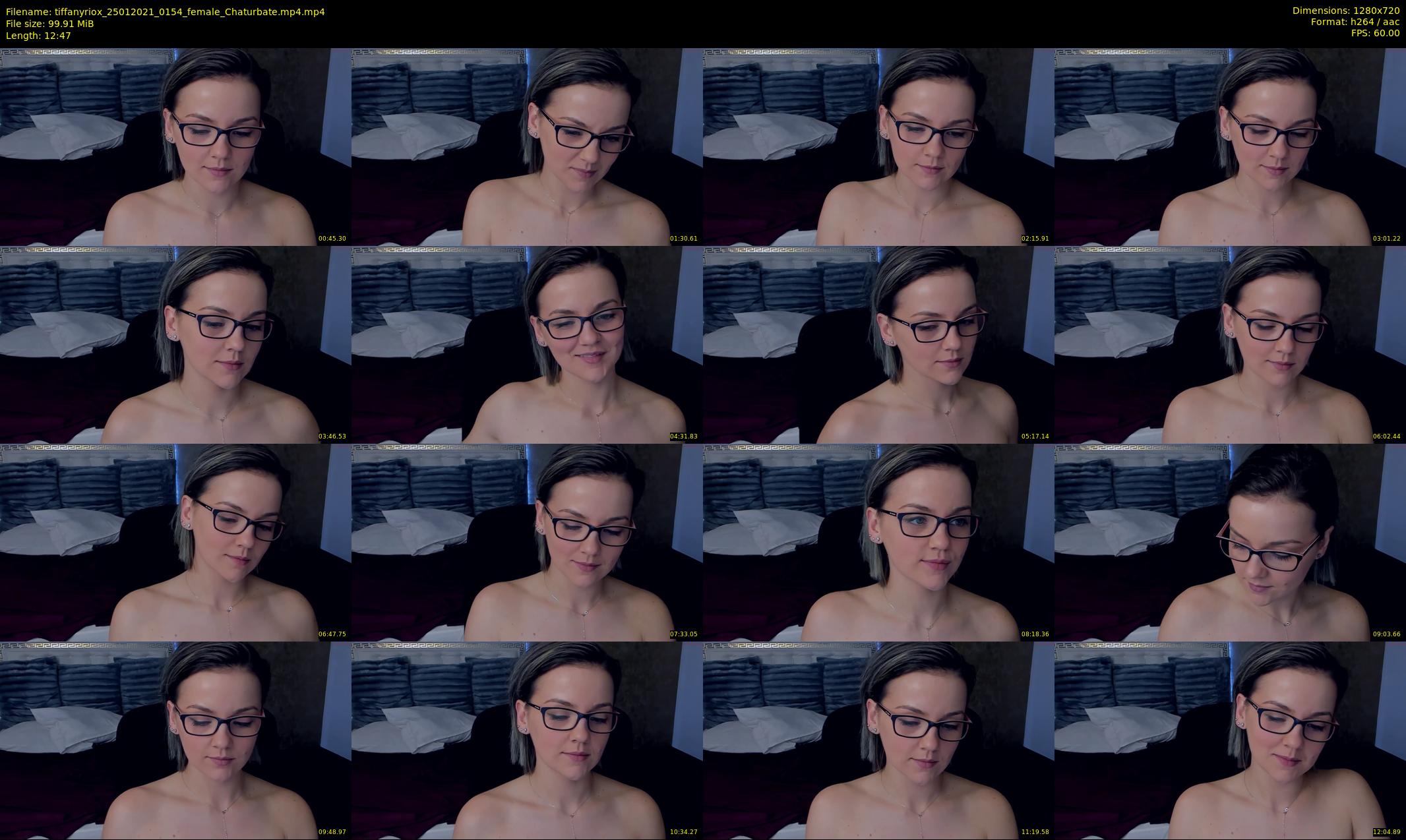 tiffanyriox — 13 minute Chaturbate female cam show recording, 720p, Jan 25, 2021