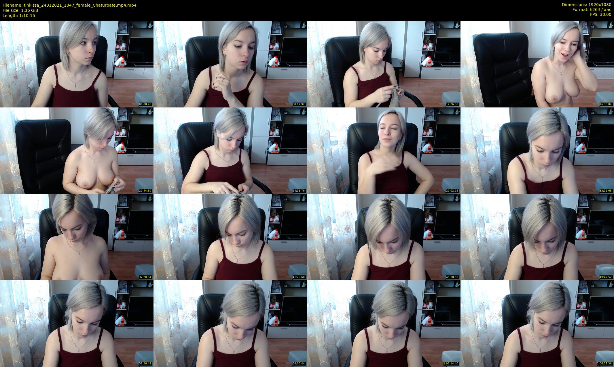 tinkissa — 71 minute Chaturbate couple cam show recording, 1080p, Jan 24, 2021