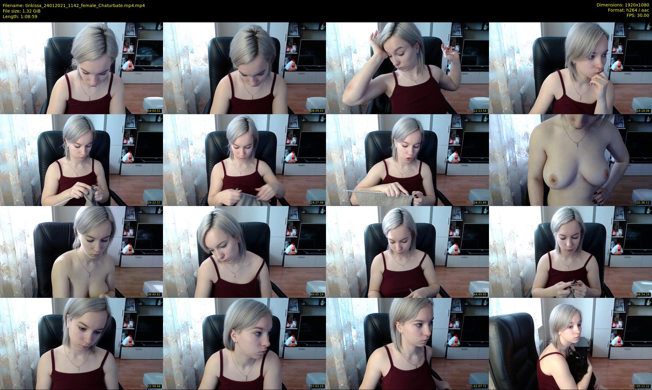 tinkissa — 69 minute Chaturbate couple cam show recording, 1080p, Jan 24, 2021