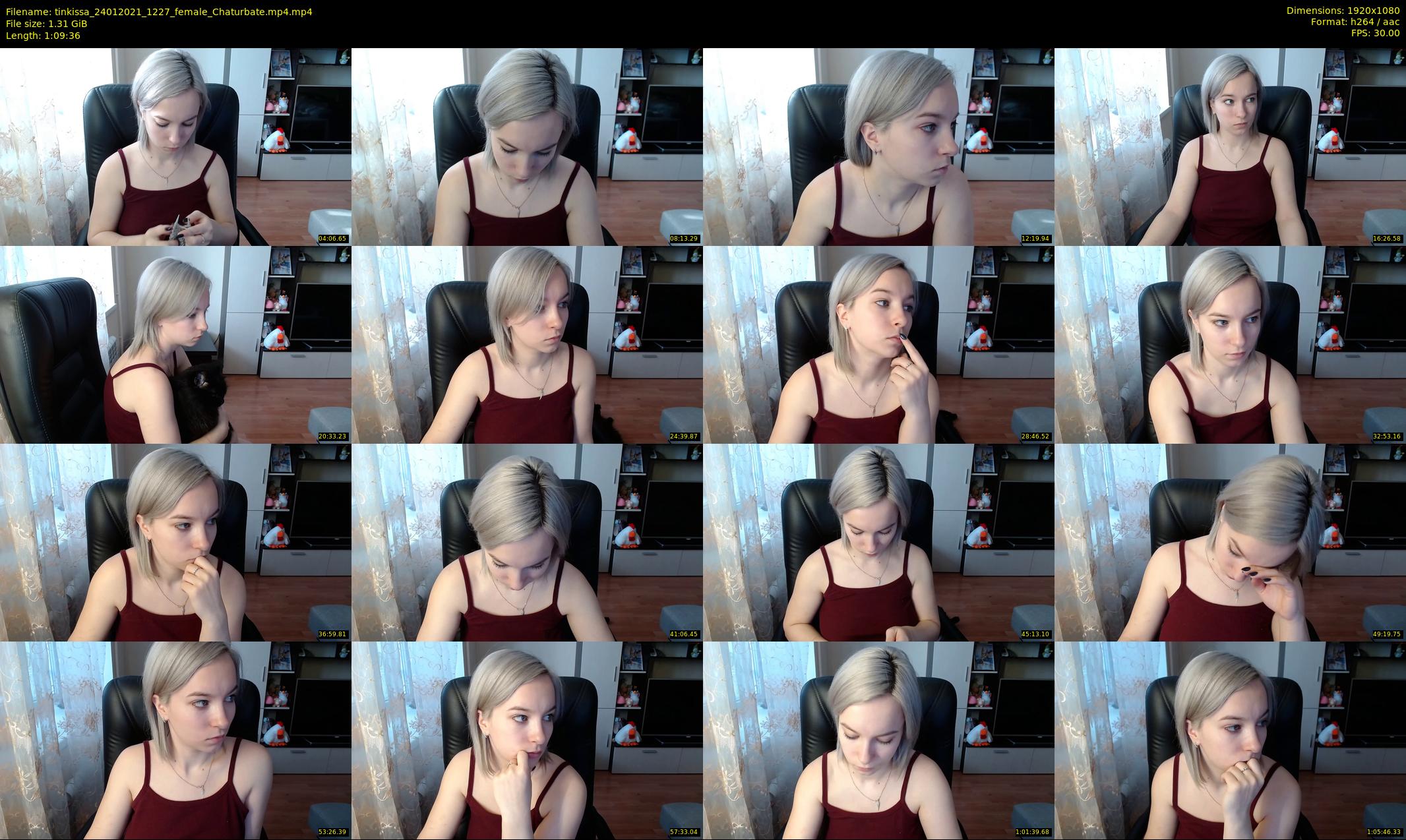tinkissa — 70 minute Chaturbate couple cam show recording, 1080p, Jan 24, 2021