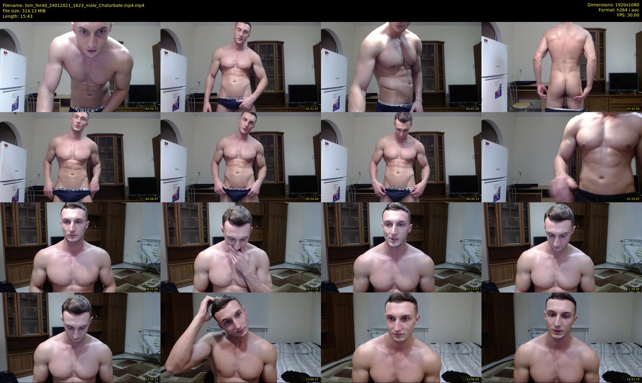 tom_fordd — 16 minute Chaturbate male cam show recording, 1080p, Jan 24, 2021