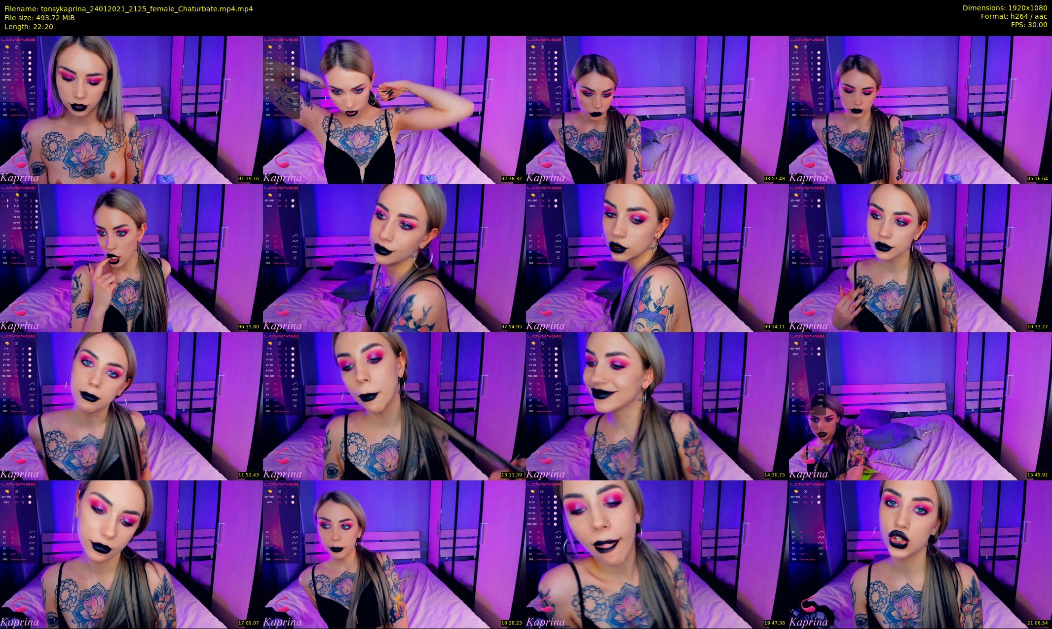 tonsykaprina — 23 minute Chaturbate couple cam show recording, 1080p, Jan 24, 2021
