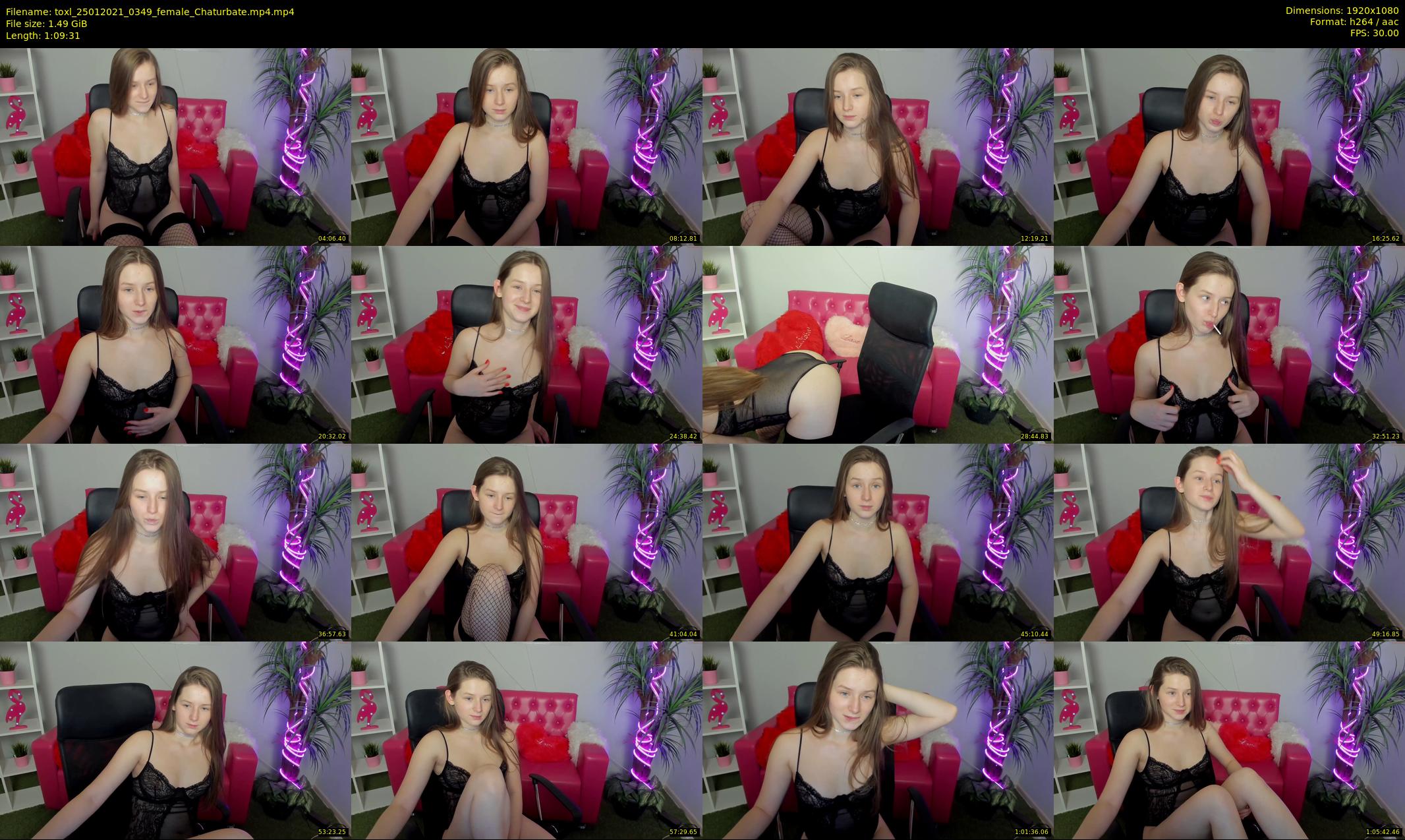 toxl — 70 minute Chaturbate female cam show recording, 1080p, Jan 25, 2021