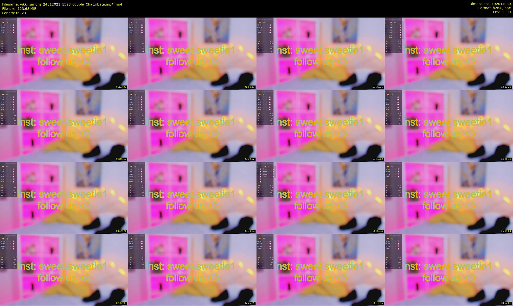 vikki_simons — 10 minute Chaturbate couple cam show recording, 1080p, Jan 24, 2021