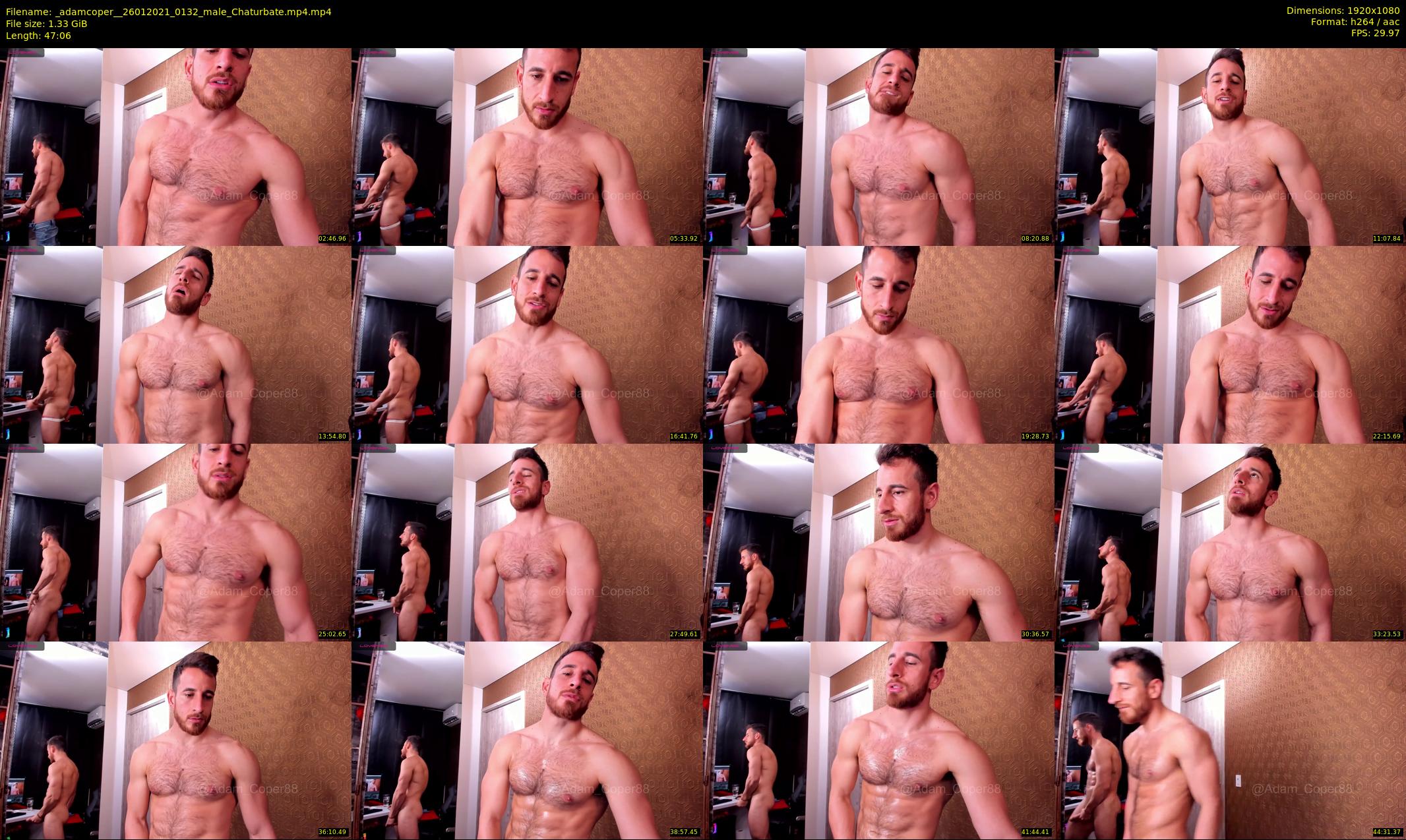 _adamcoper_ — 48 minute Chaturbate male cam show recording, 1080p, Jan 26, 2021