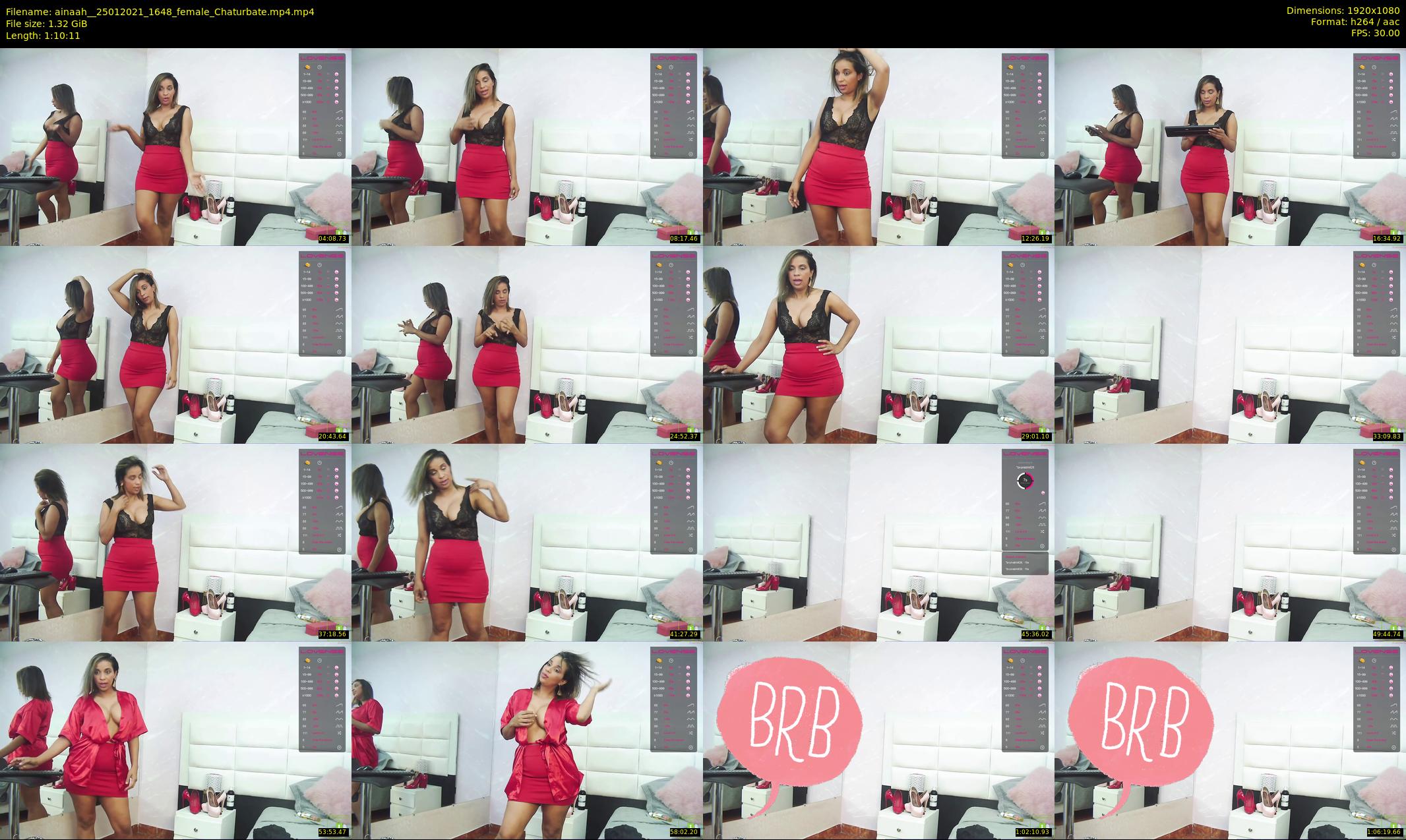 ainaah_ — 71 minute Chaturbate female cam show recording, 1080p, Jan 25, 2021