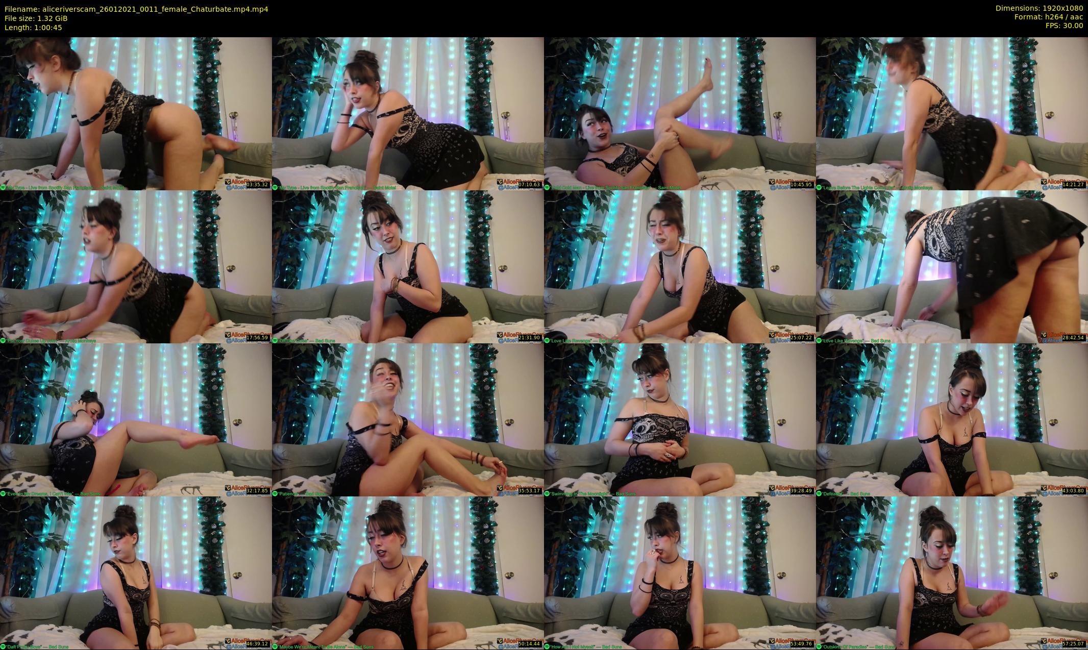 aliceriverscam — 61 minute Chaturbate female cam show recording, 1080p, Jan 26, 2021