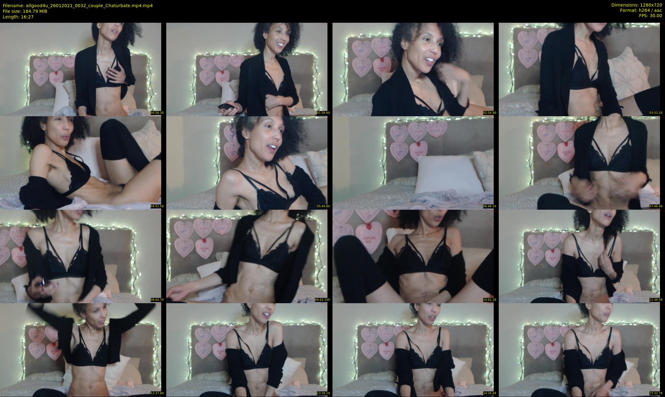 allgood4u — 17 minute Chaturbate couple cam show recording, 720p, Jan 26, 2021
