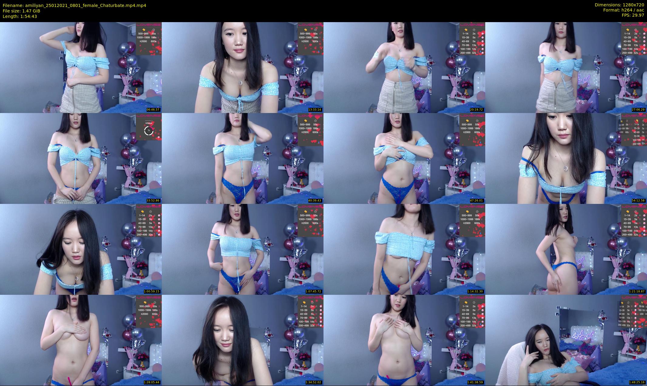 amiliyan — 115 minute Chaturbate female cam show recording, 720p, Jan 25, 2021