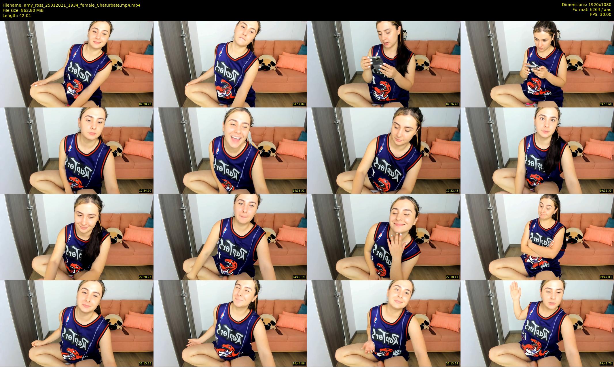 amy_ross — 43 minute Chaturbate female cam show recording, 1080p, Jan 25, 2021