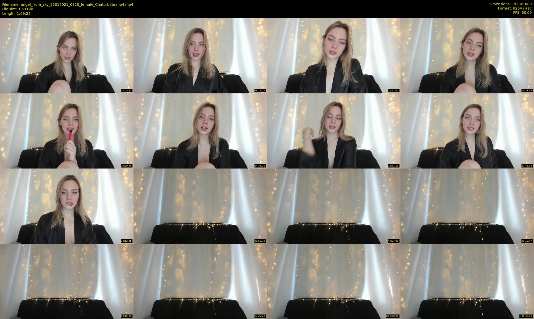 angel_from_sky — 70 minute Chaturbate female cam show recording, 1080p, Jan 25, 2021