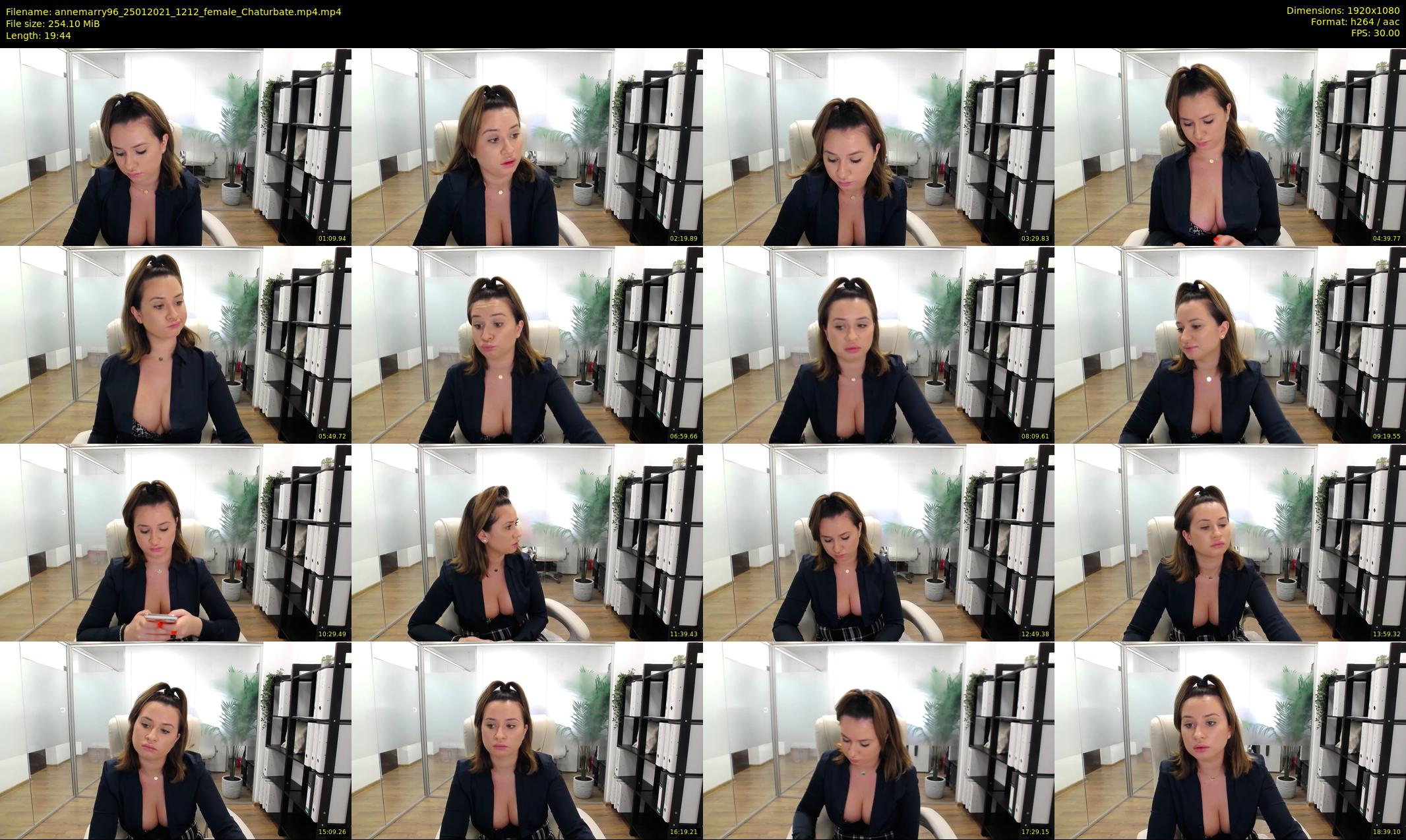 annemarry96 — 20 minute Chaturbate female cam show recording, 1080p, Jan 25, 2021
