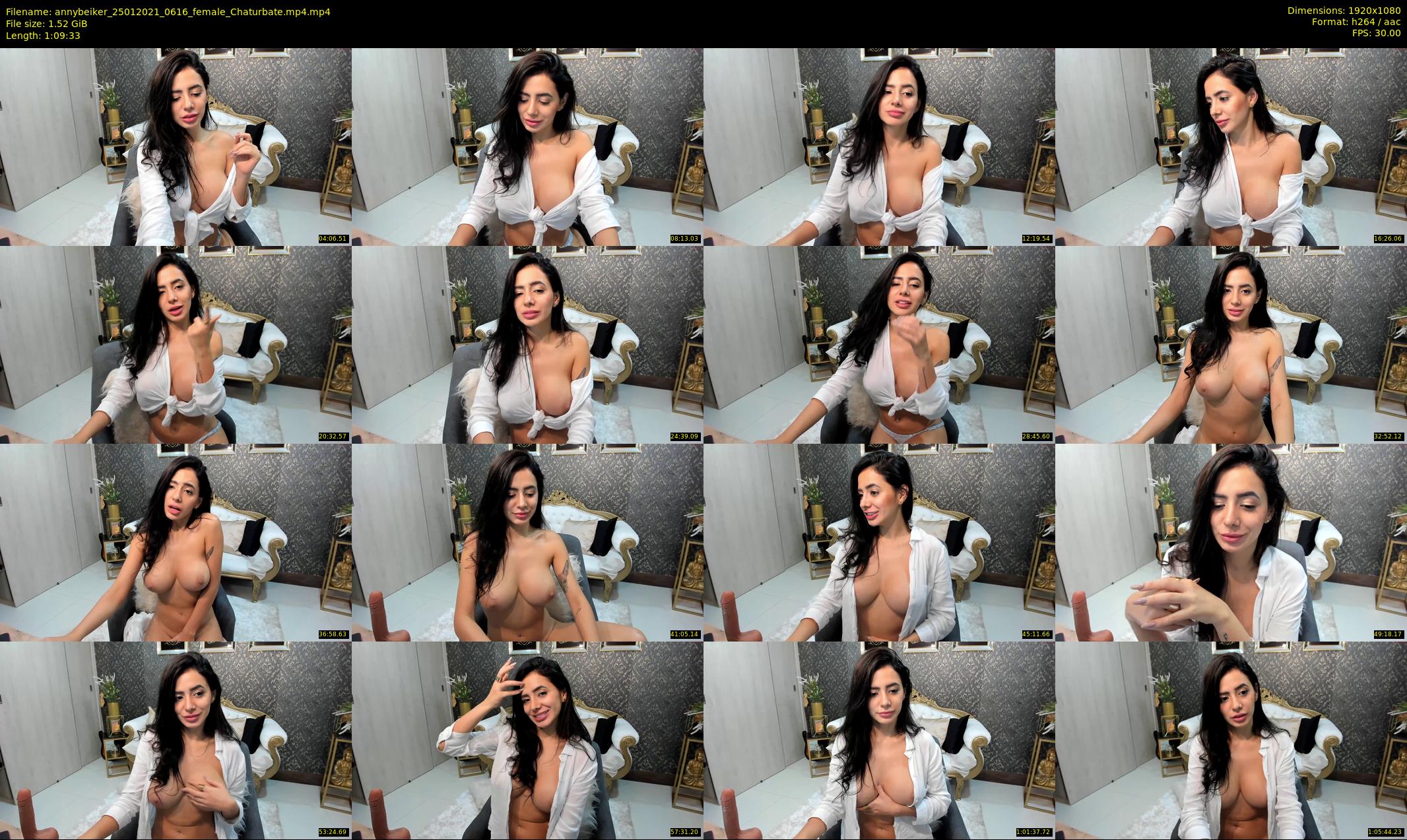 annybeiker — 70 minute Chaturbate female cam show recording, 1080p, Jan 25, 2021