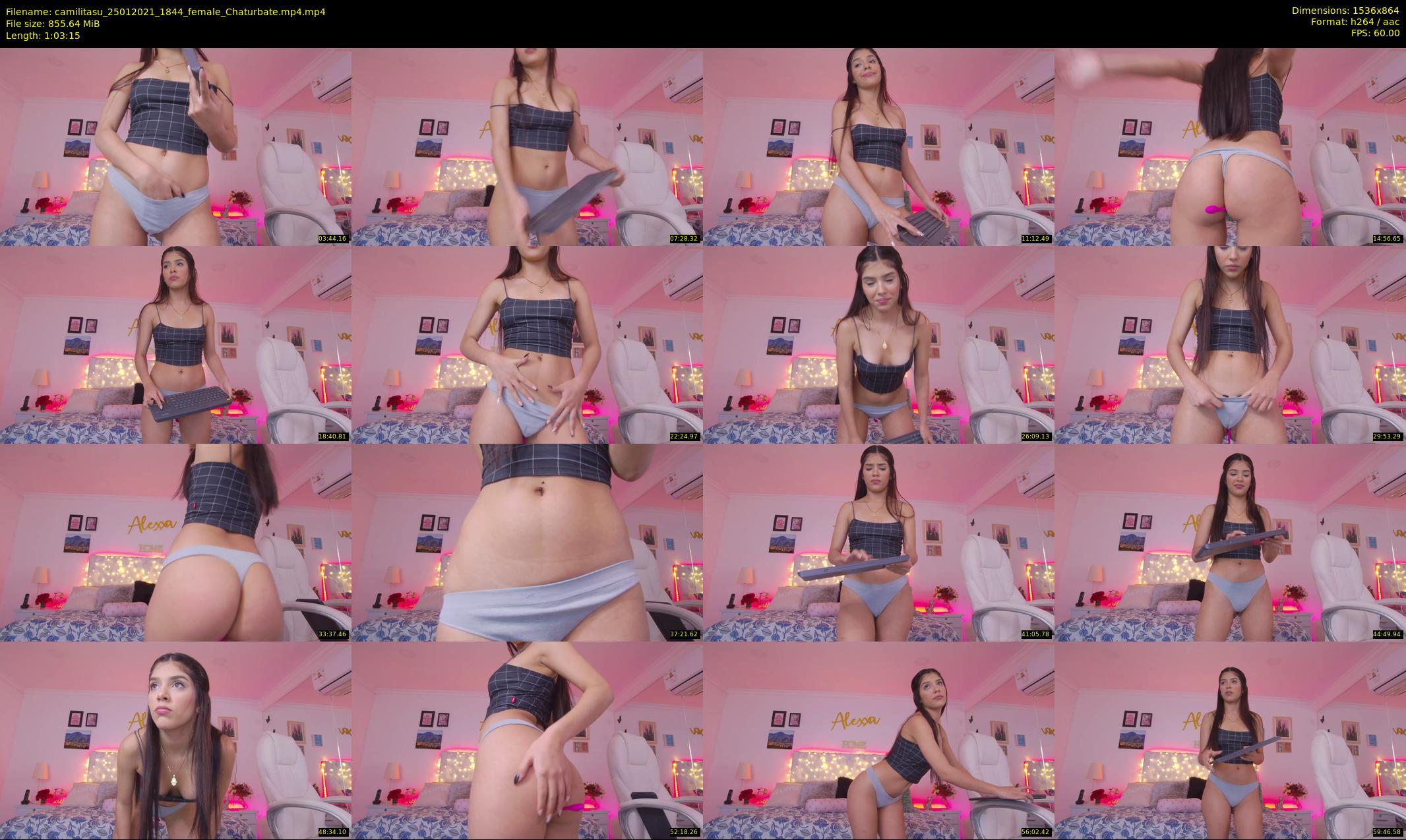 camilitasu — 64 minute Chaturbate female cam show recording, 720p, Jan 25, 2021
