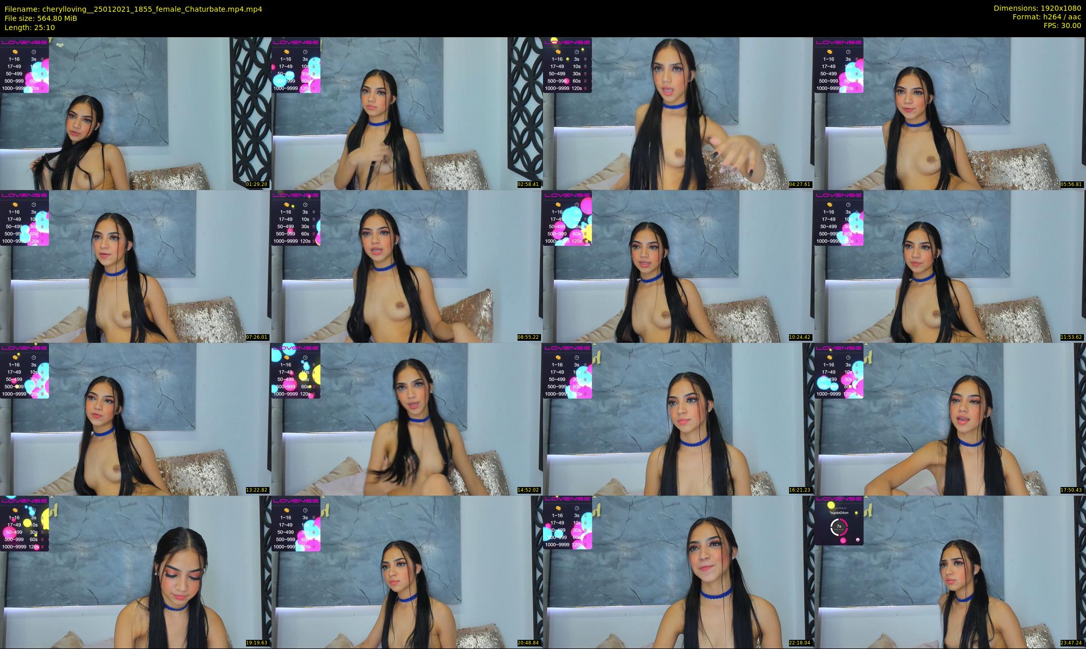 cherylloving_ — 26 minute Chaturbate female cam show recording, 1080p, Jan 25, 2021