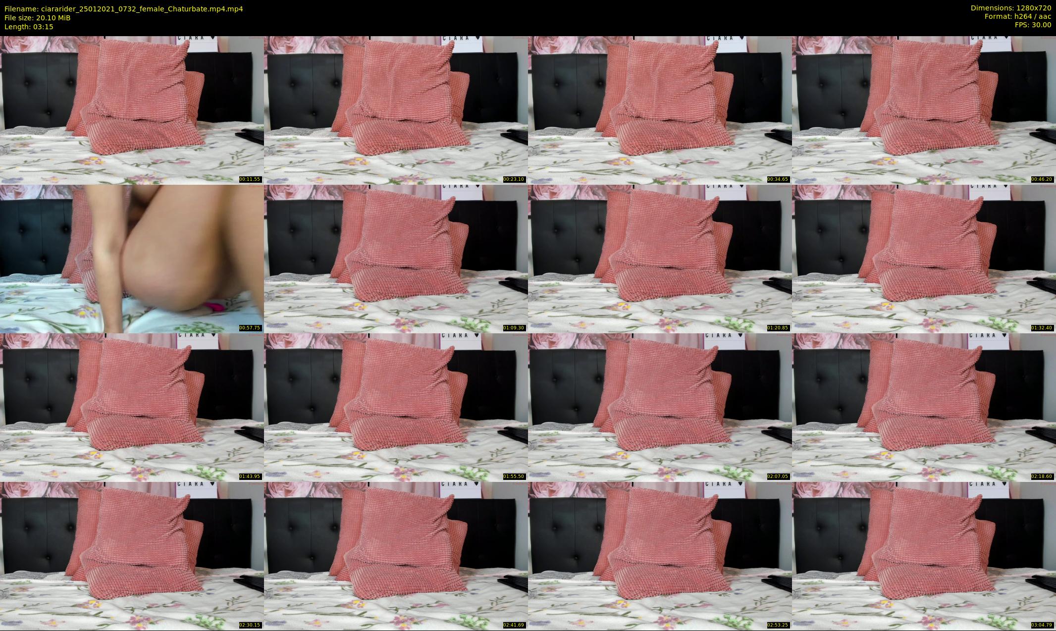 ciararider — 4 minute Chaturbate female cam show recording, 720p, Jan 25, 2021