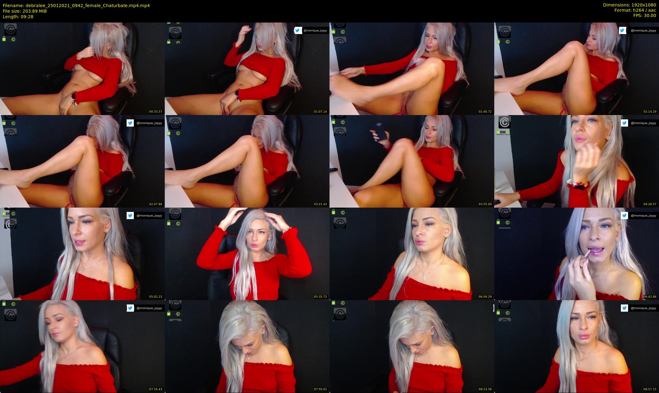 debralee — 10 minute Chaturbate female cam show recording, 1080p, Jan 25, 2021