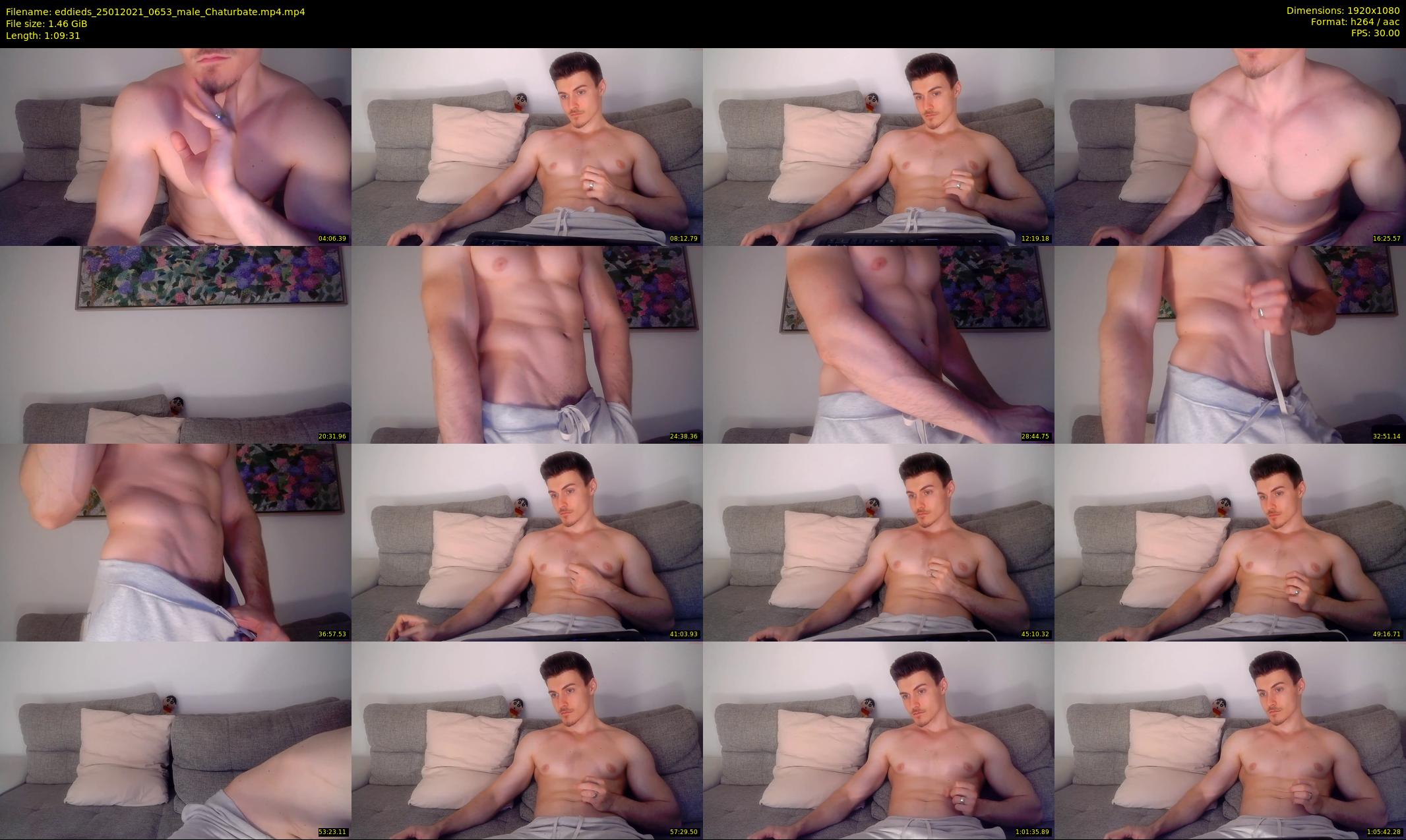eddieds — 70 minute Chaturbate male cam show recording, 1080p, Jan 25, 2021