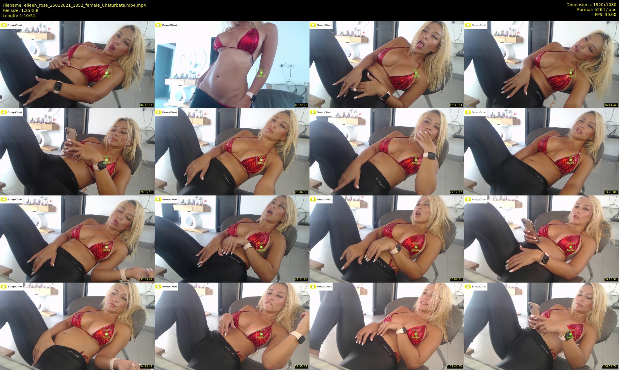 eileen_rose — 71 minute Chaturbate female cam show recording, 1080p, Jan 25, 2021