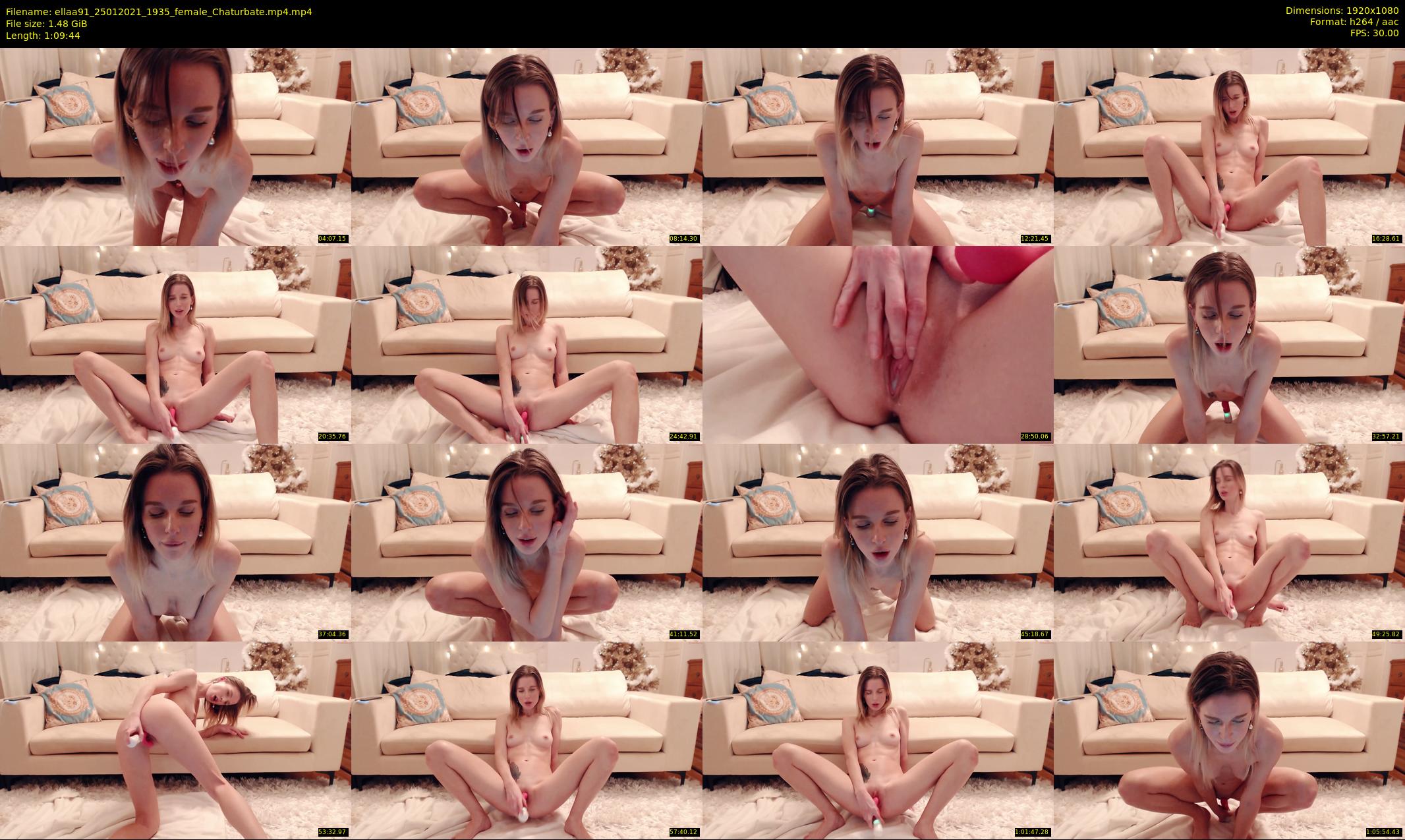 ellaa91 — 70 minute Chaturbate female cam show recording, 1080p, Jan 25, 2021