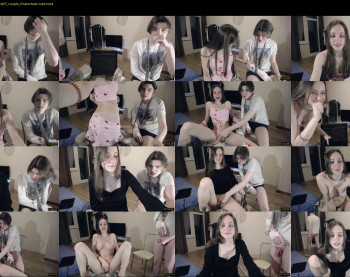 fflloowweerr — 43 minute Chaturbate couple cam show recording, 1080p, Jan 25, 2021