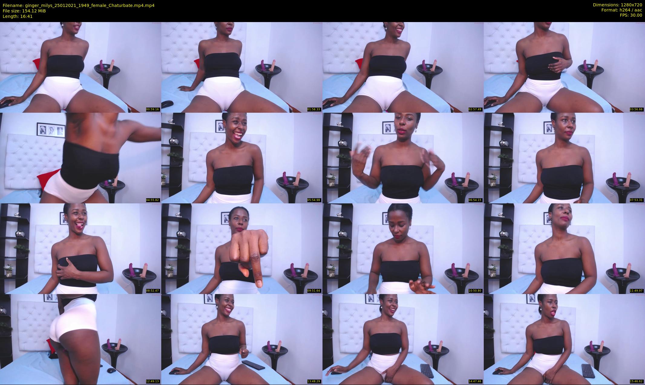 ginger_milys — 17 minute Chaturbate female cam show recording, 720p, Jan 25, 2021