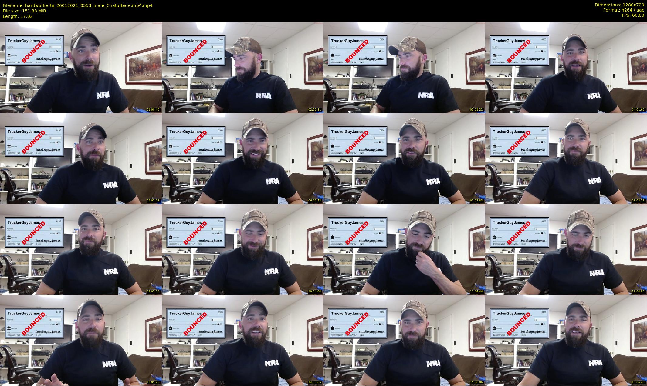 hardworkertn — 18 minute Chaturbate male cam show recording, 720p, Jan 26, 2021