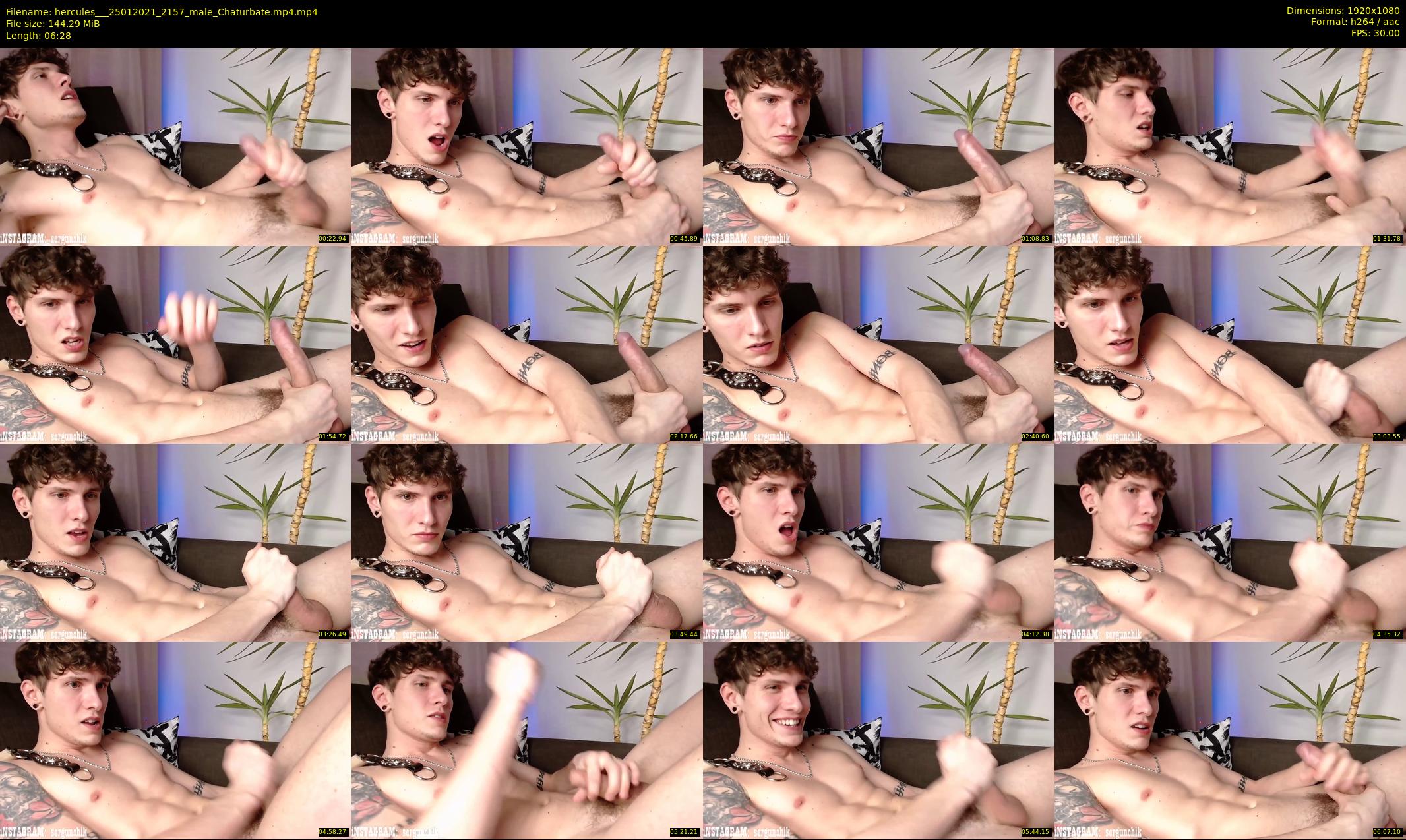 hercules__ — 7 minute Chaturbate male cam show recording, 1080p, Jan 25, 2021