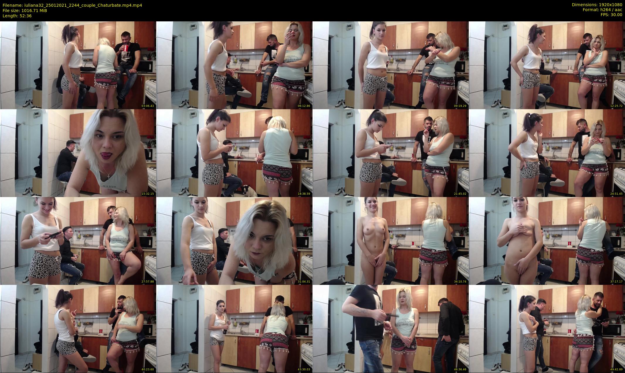 iuliana32 — 53 minute Chaturbate couple cam show recording, 1080p, Jan 25, 2021