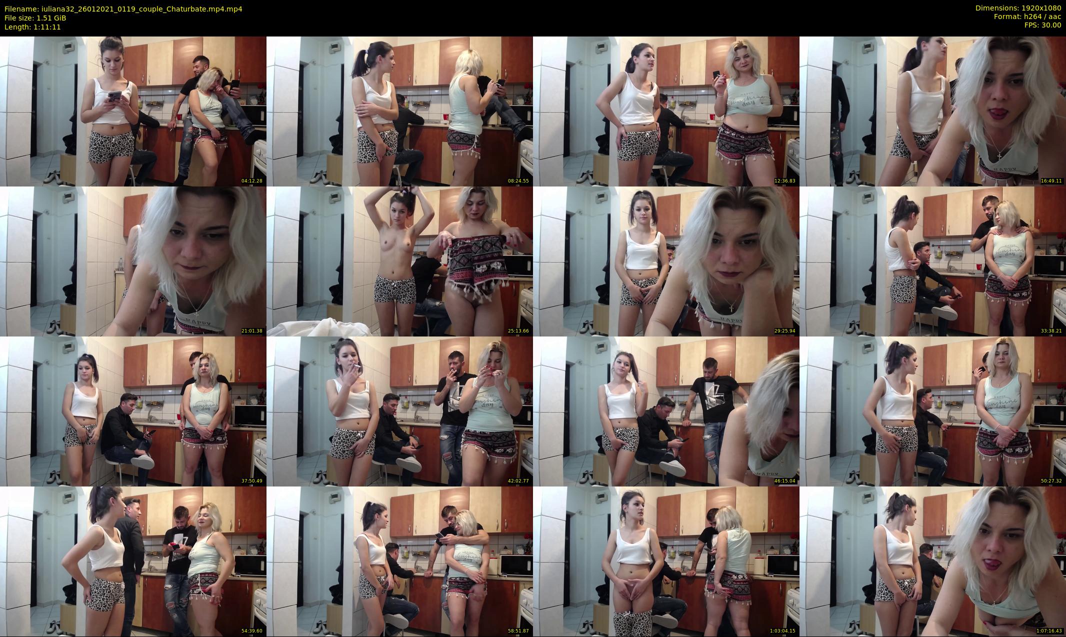 iuliana32 — 72 minute Chaturbate couple cam show recording, 1080p, Jan 26, 2021